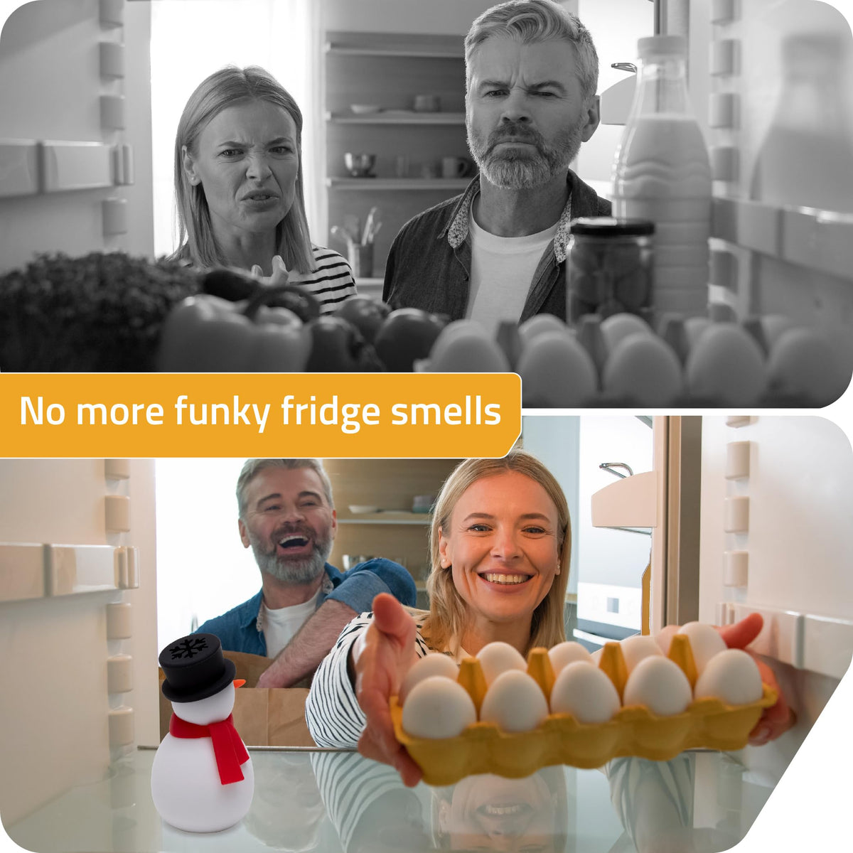 NEW Peleg Design Freezy Fridge Deodorizer Odor Eliminator