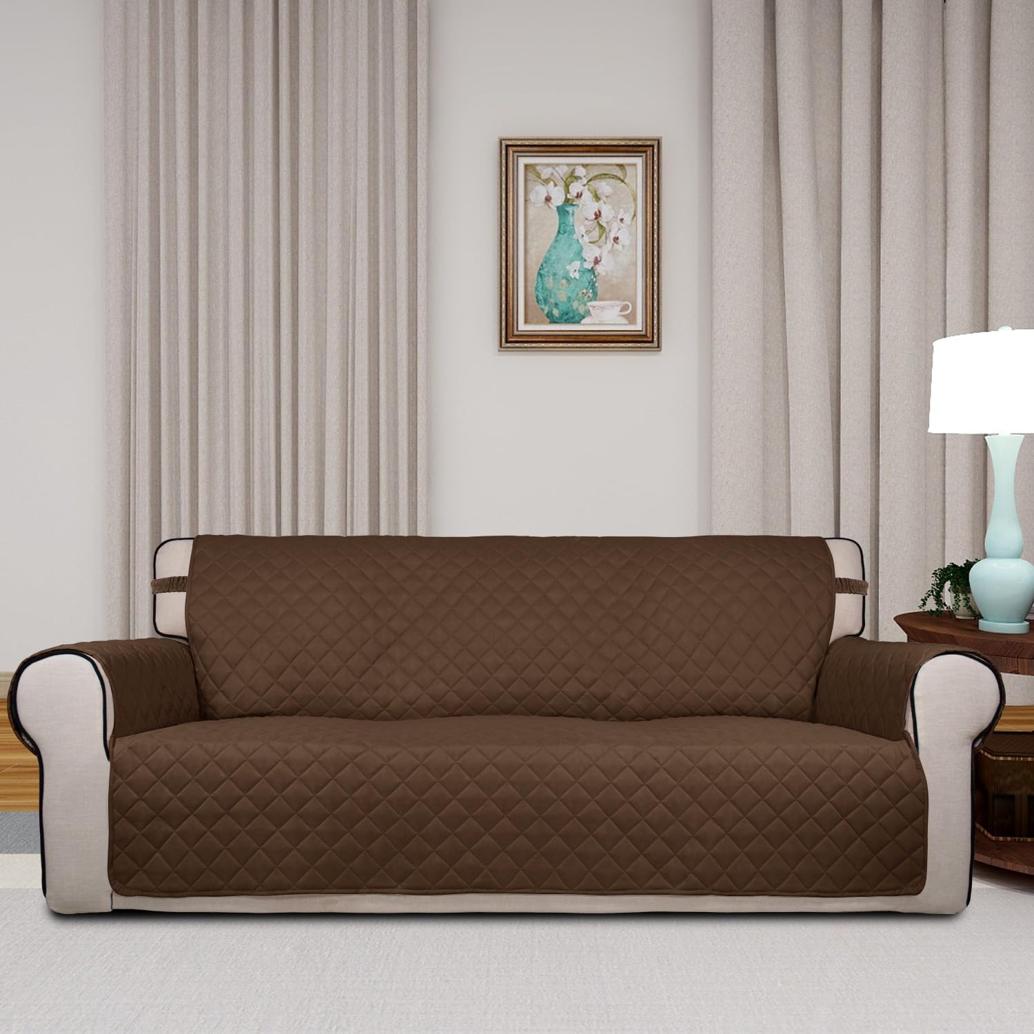 Reversible Quilted Sofa Cover Dog Couch Covers for Sofa