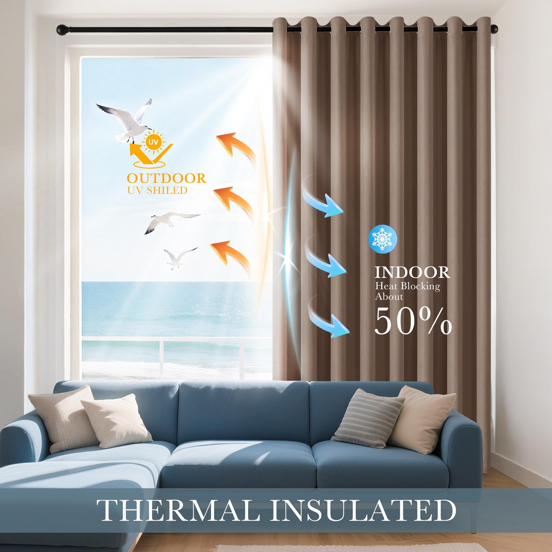 Blackout Curtain Panels (2 Count)