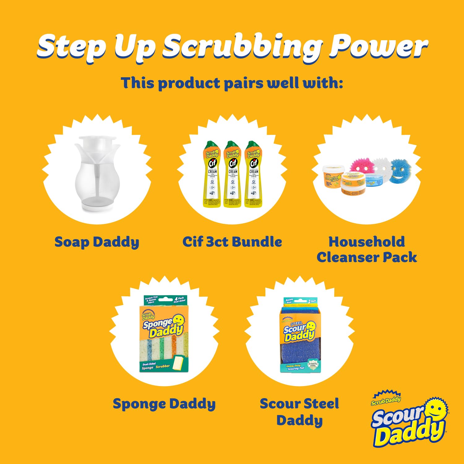 Scour Daddy Scouring Pad (12 Count)