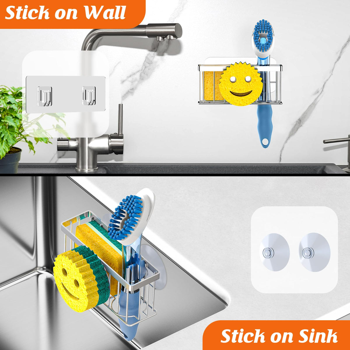 Sponge Holder Smiley Face