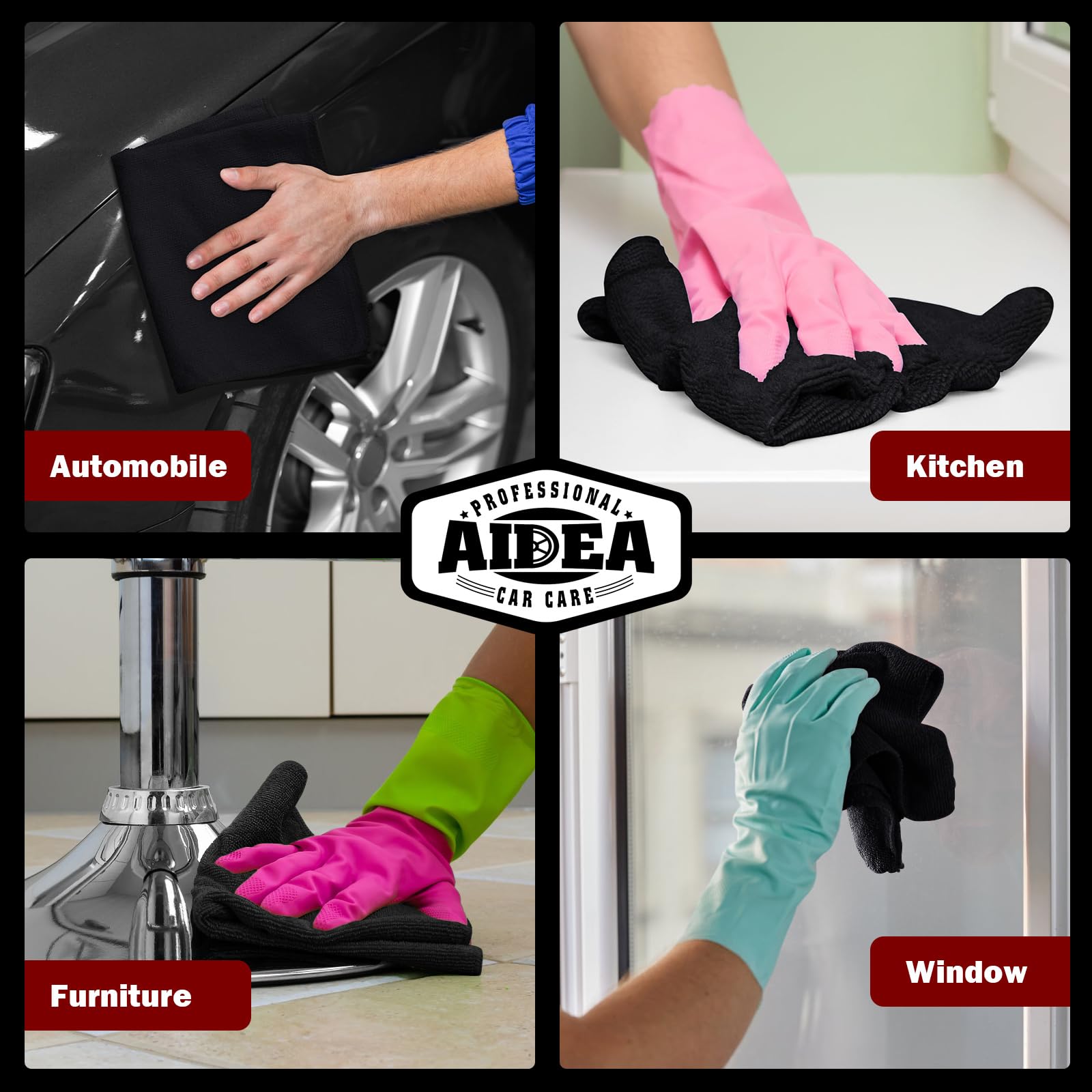 Microfiber Cleaning Cloth (10 Count)