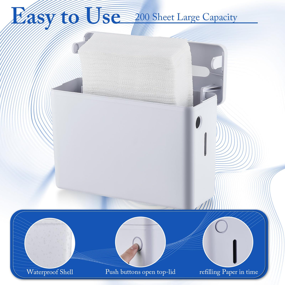 Paper Towel Holder Dispenser Countertop Commercial