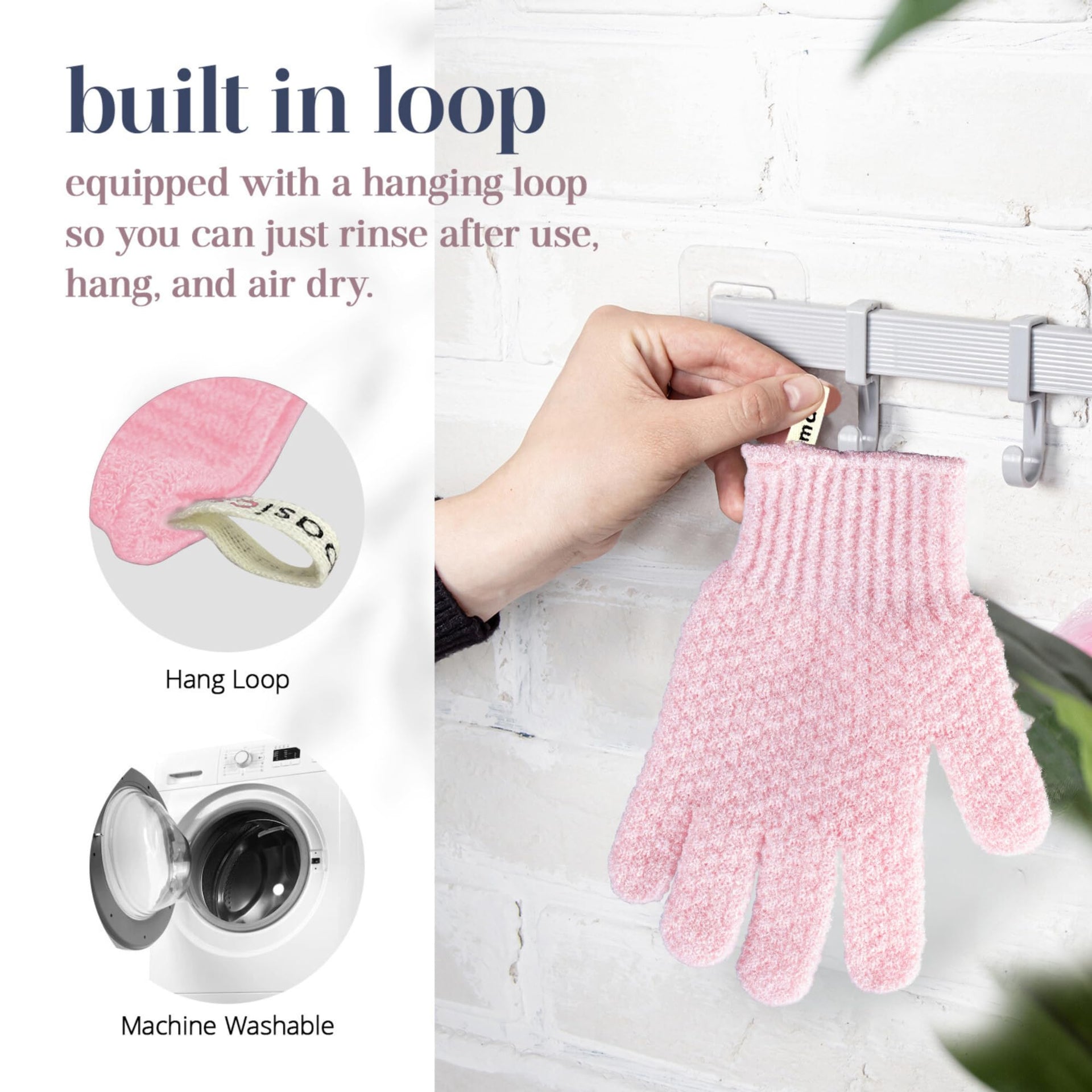 Deep Exfoliating Bath Gloves