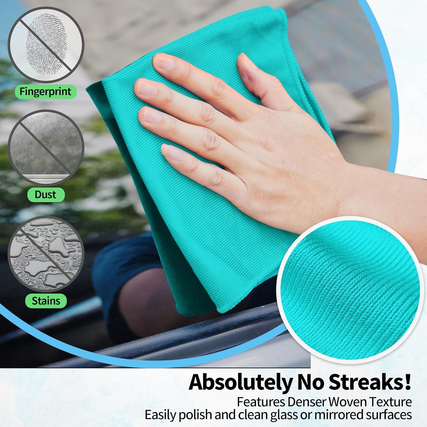 Microfiber Cleaning Cloth (6 Count)
