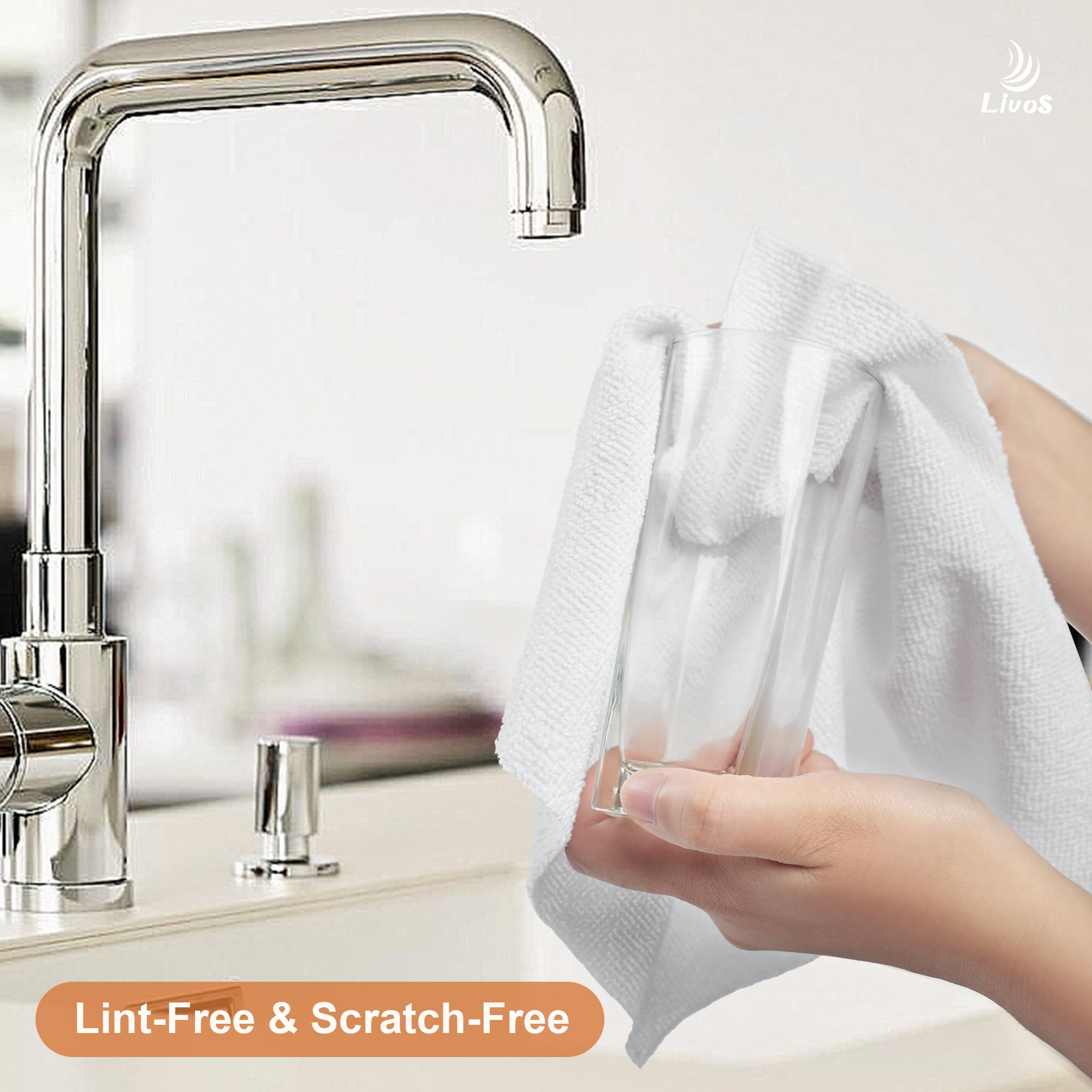 Microfiber Cleaning Cloth Roll (80 Count)