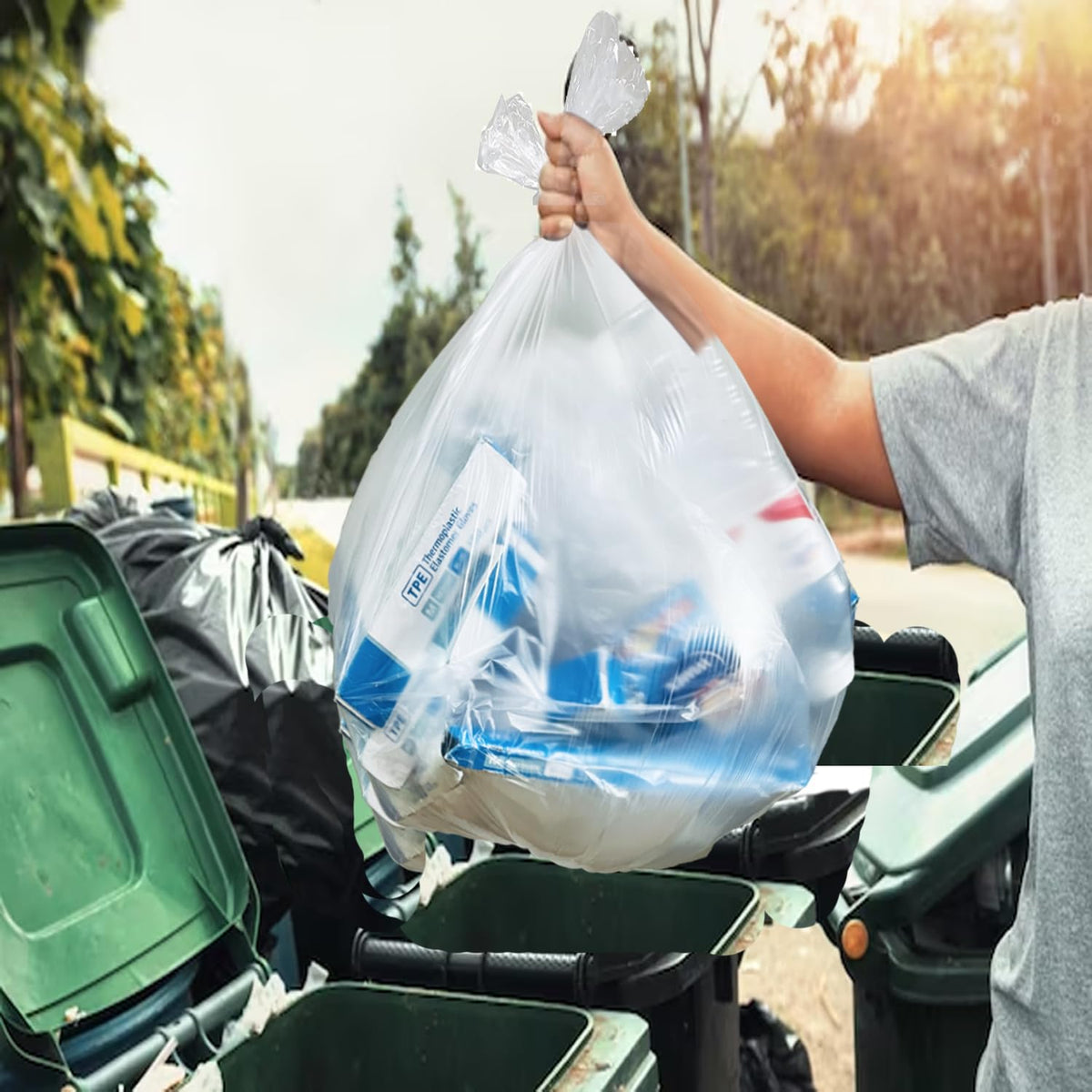 4 6 Gallon Trash Bags (1000 Count)