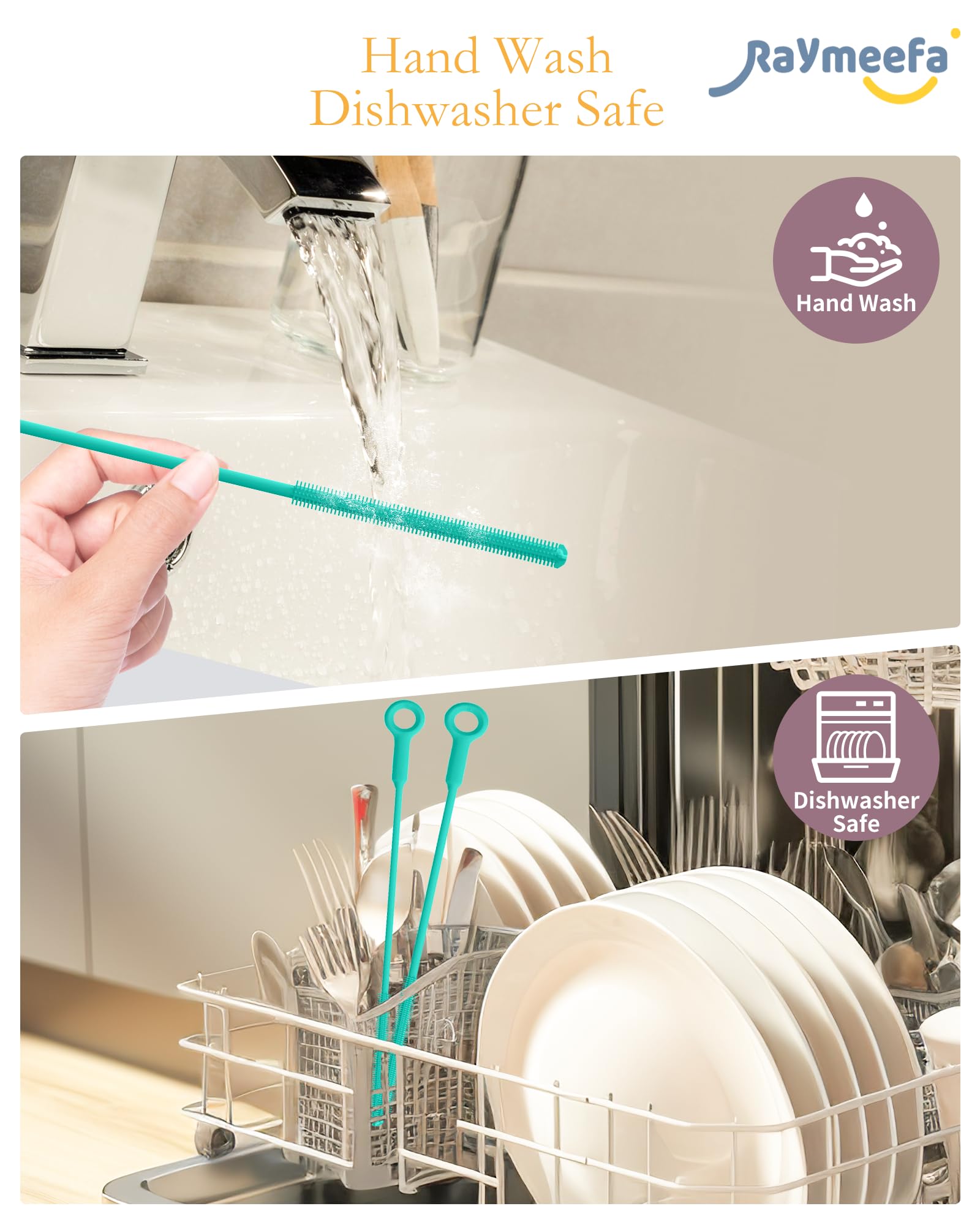 Straw Cleaner Brush Set (2 Count)