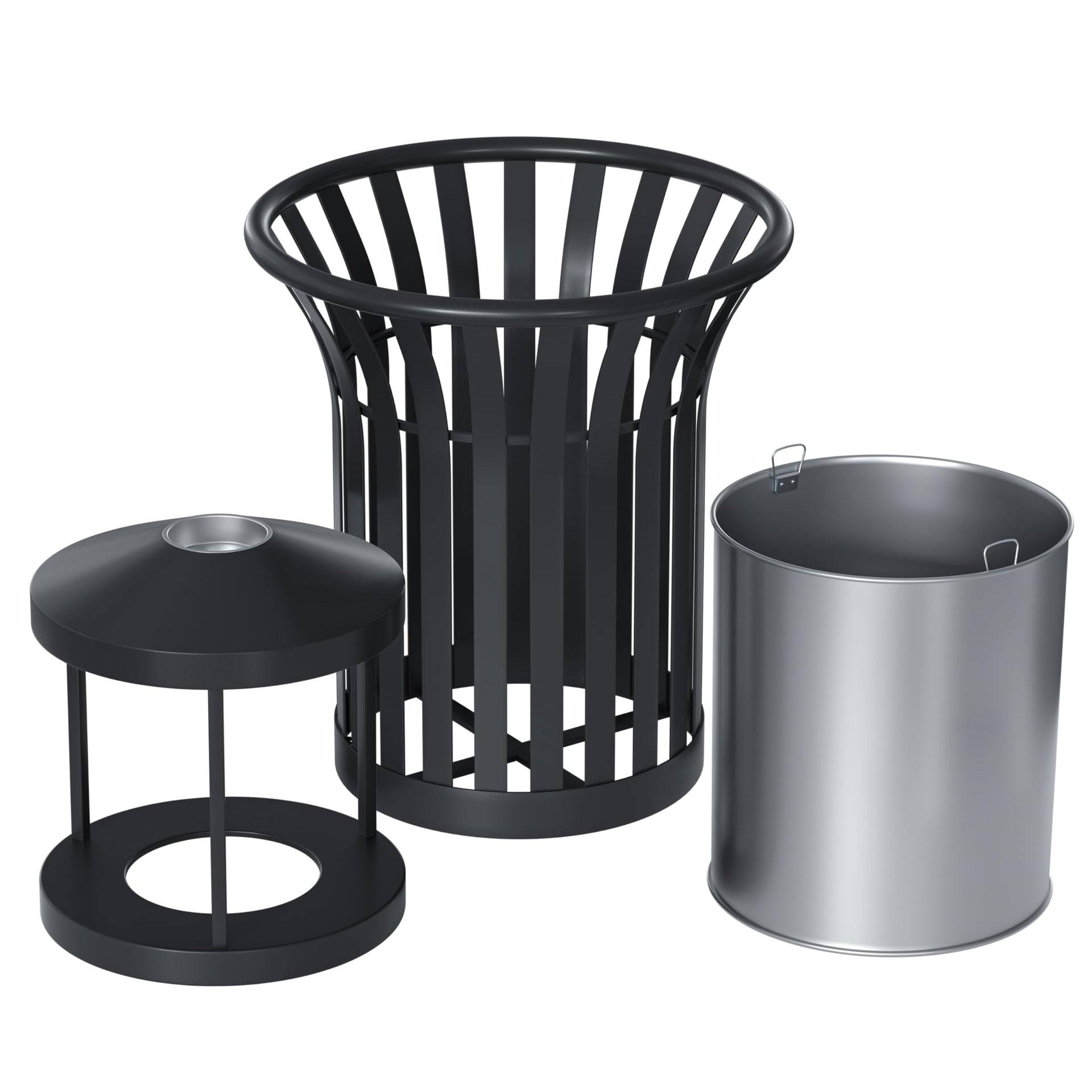 Outdoor Trash Can Commercial