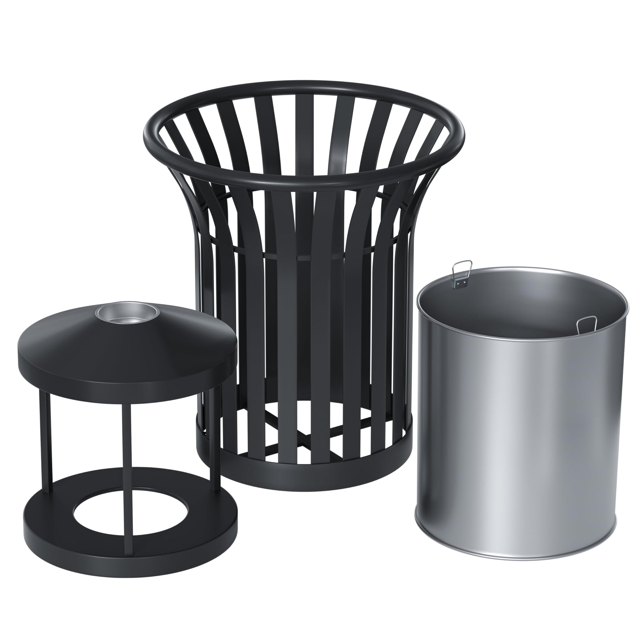 Outdoor Trash Can Commercial