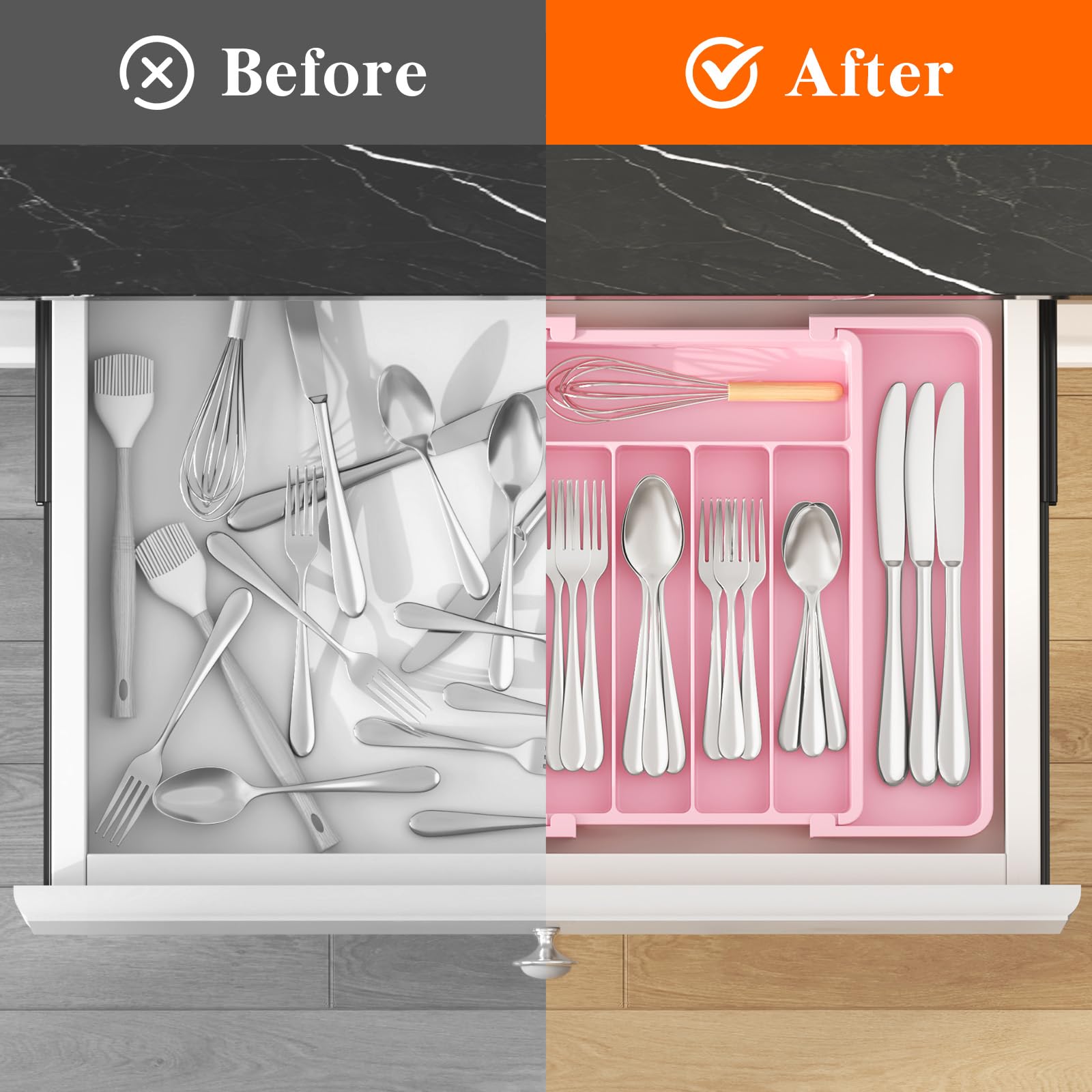 Silverware Drawer Organizer