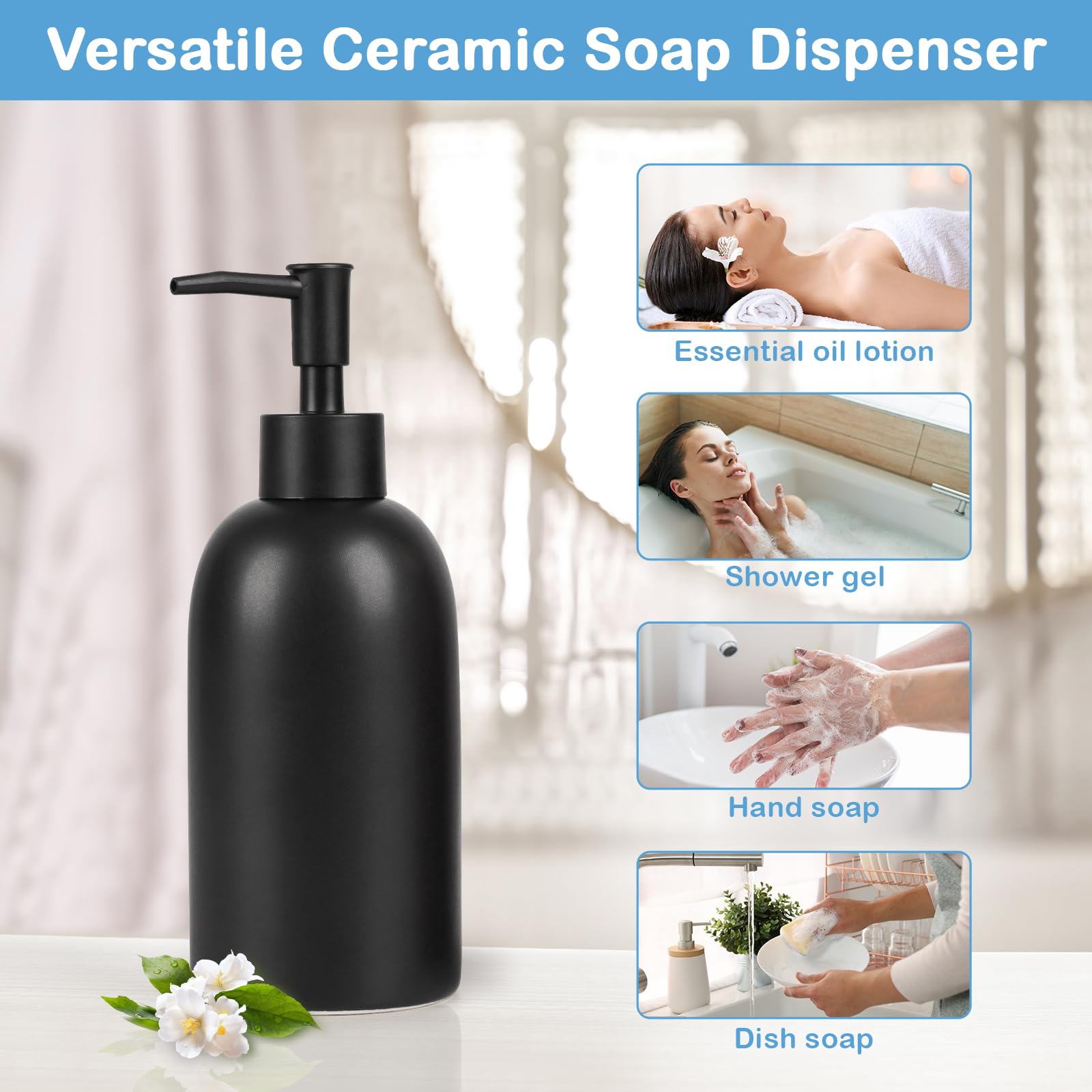 Soap Dispenser for Bathroom