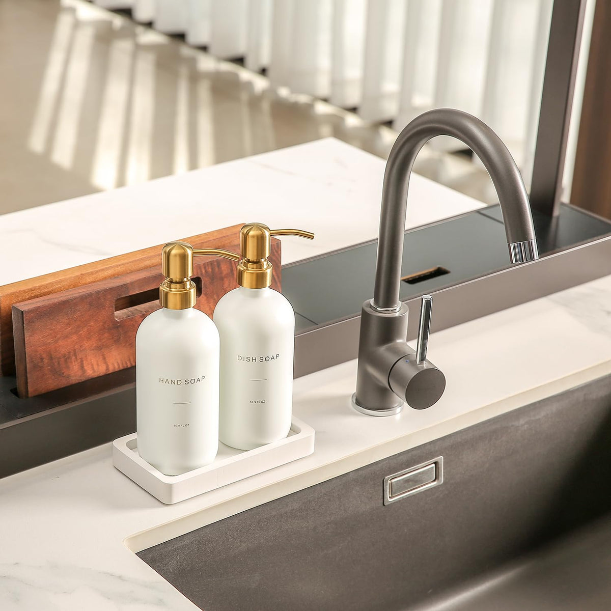 Gold Soap Dispenser Set (2 Count)