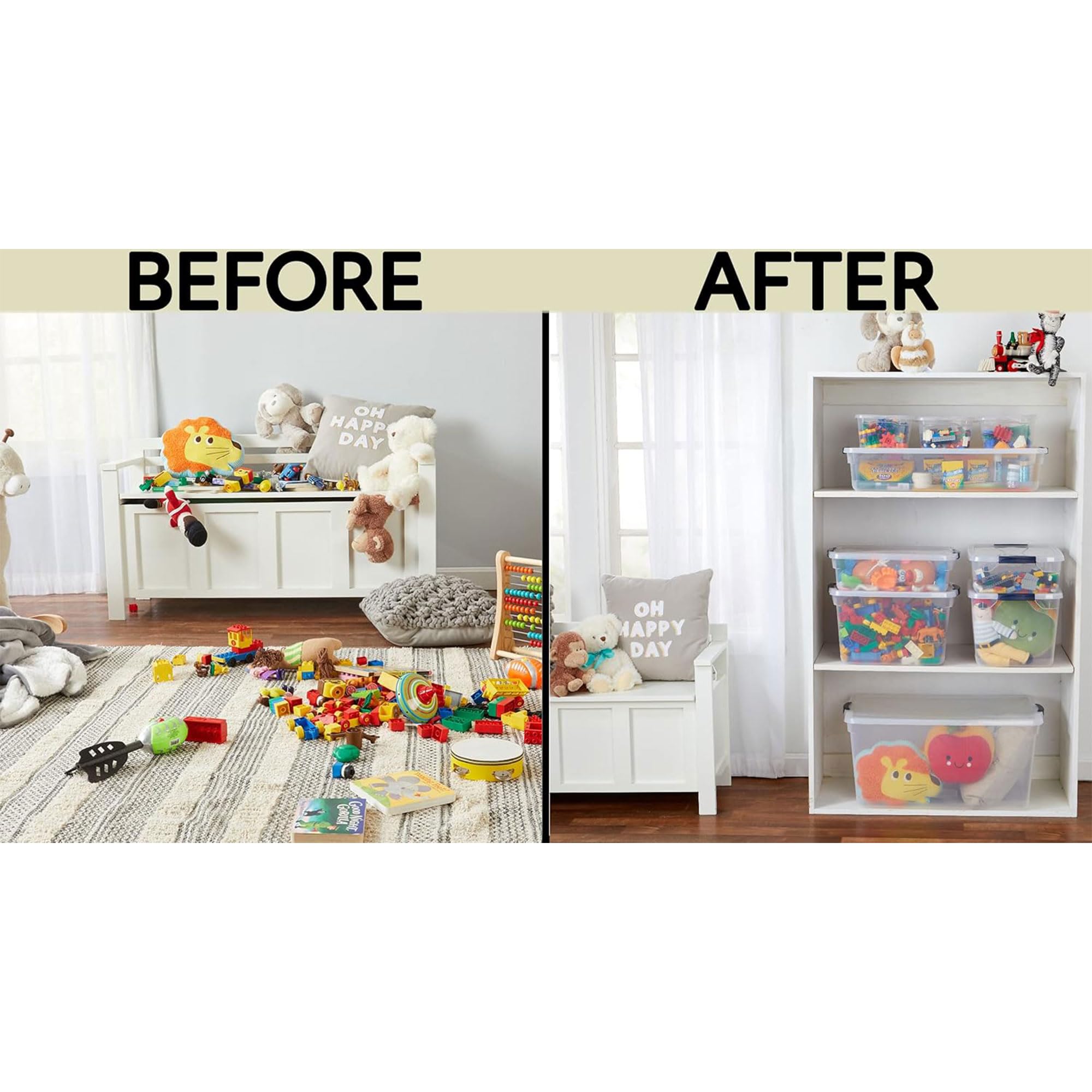 Cleverstore Clear Dorm Variety 16 (16 Count)