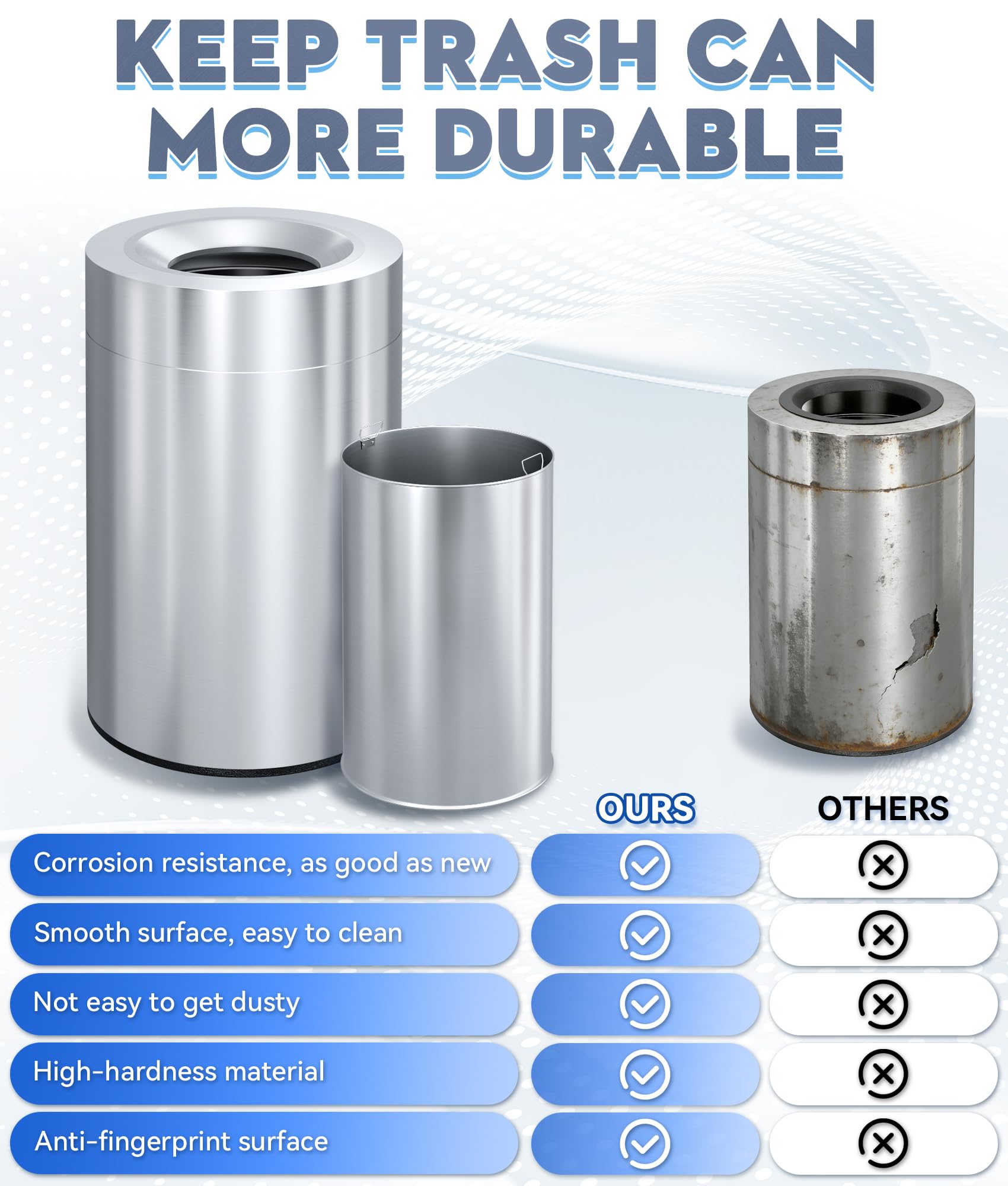 Outdoor Trash Can Commercial
