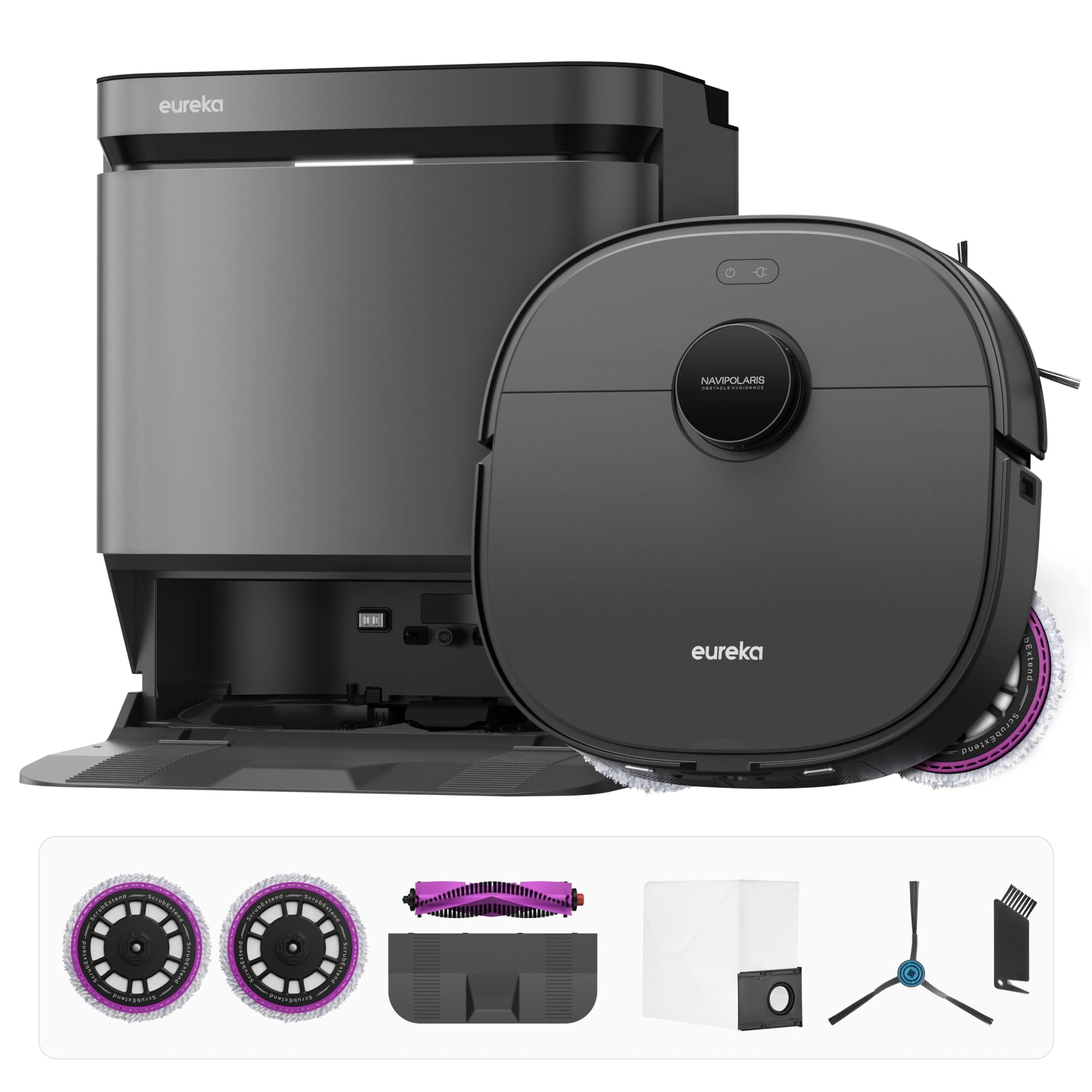 J15 Pro Ultra Robot Vacuum and Mop with Self Emptying Base