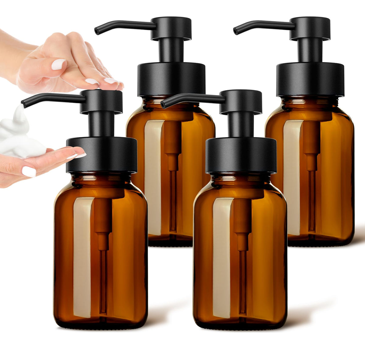 Foaming Soap Dispenser (4 Count)