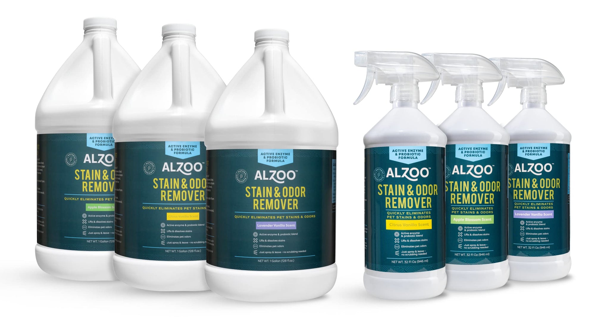 Pet Stain & Odor Remover Spray for Dog & Cat Urine (32 Fl Oz)