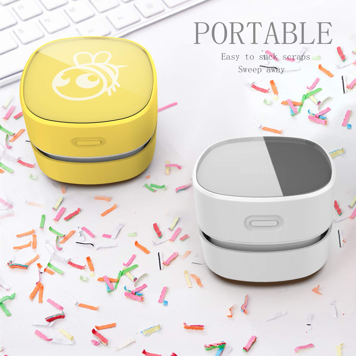 Mini Desktop Vacuum Cleaner for Table Dust