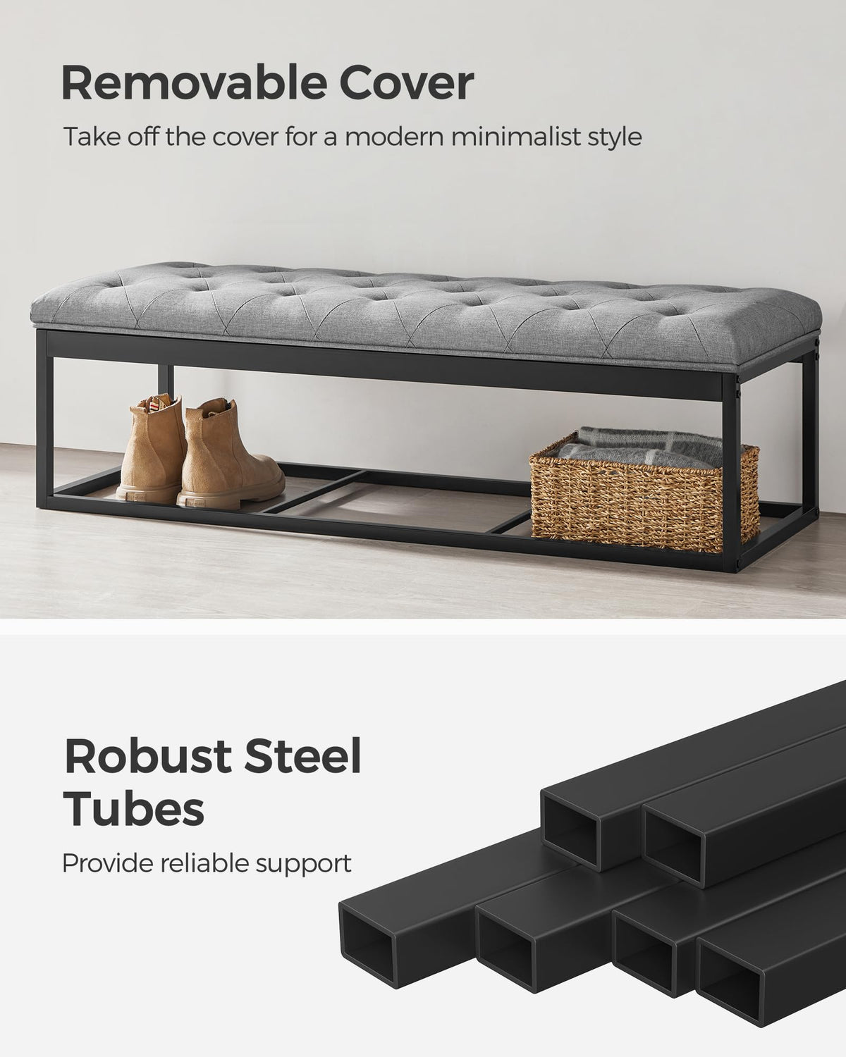 Storage Ottoman Bench