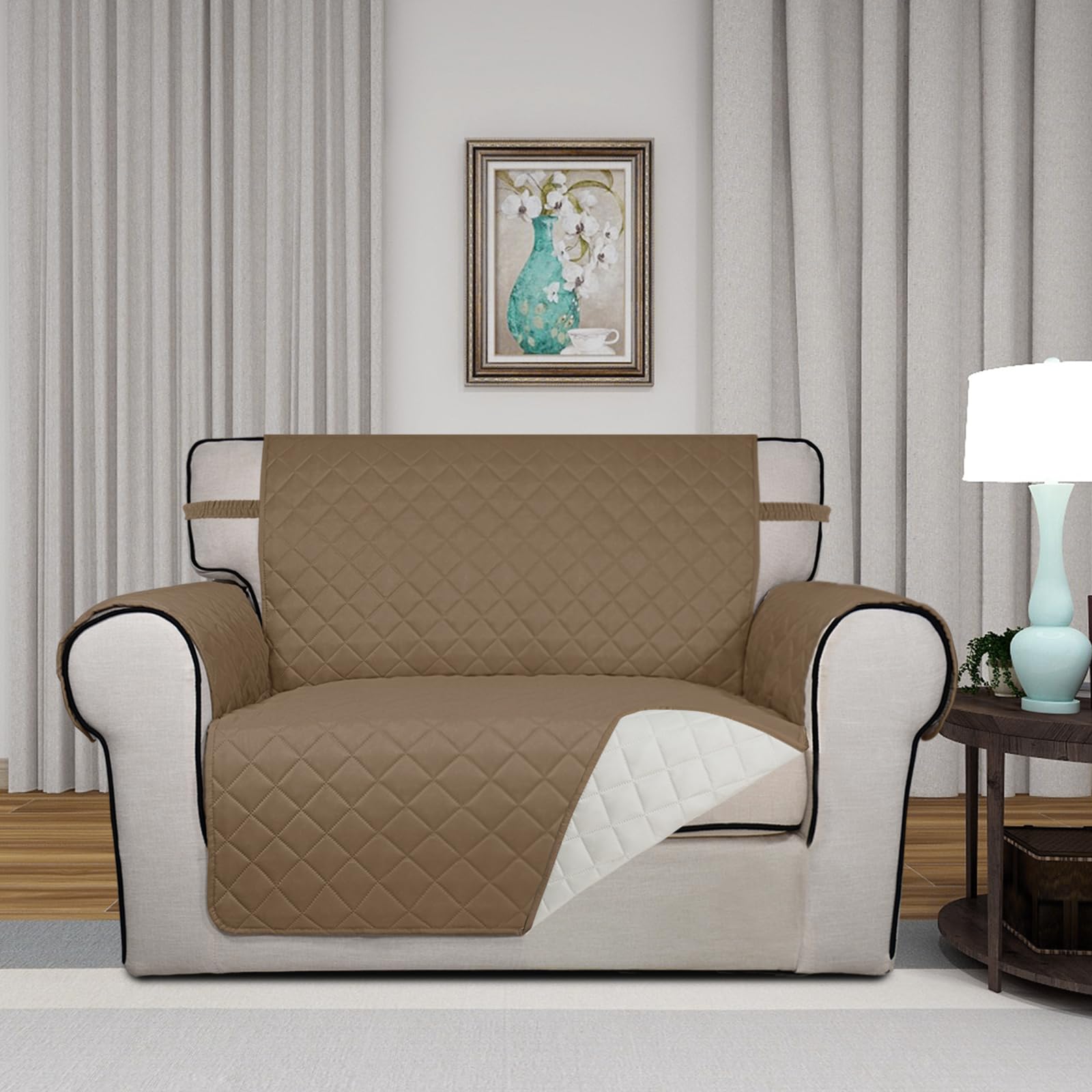 Reversible Quilted Sofa Cover Dog Couch Covers for Sofa