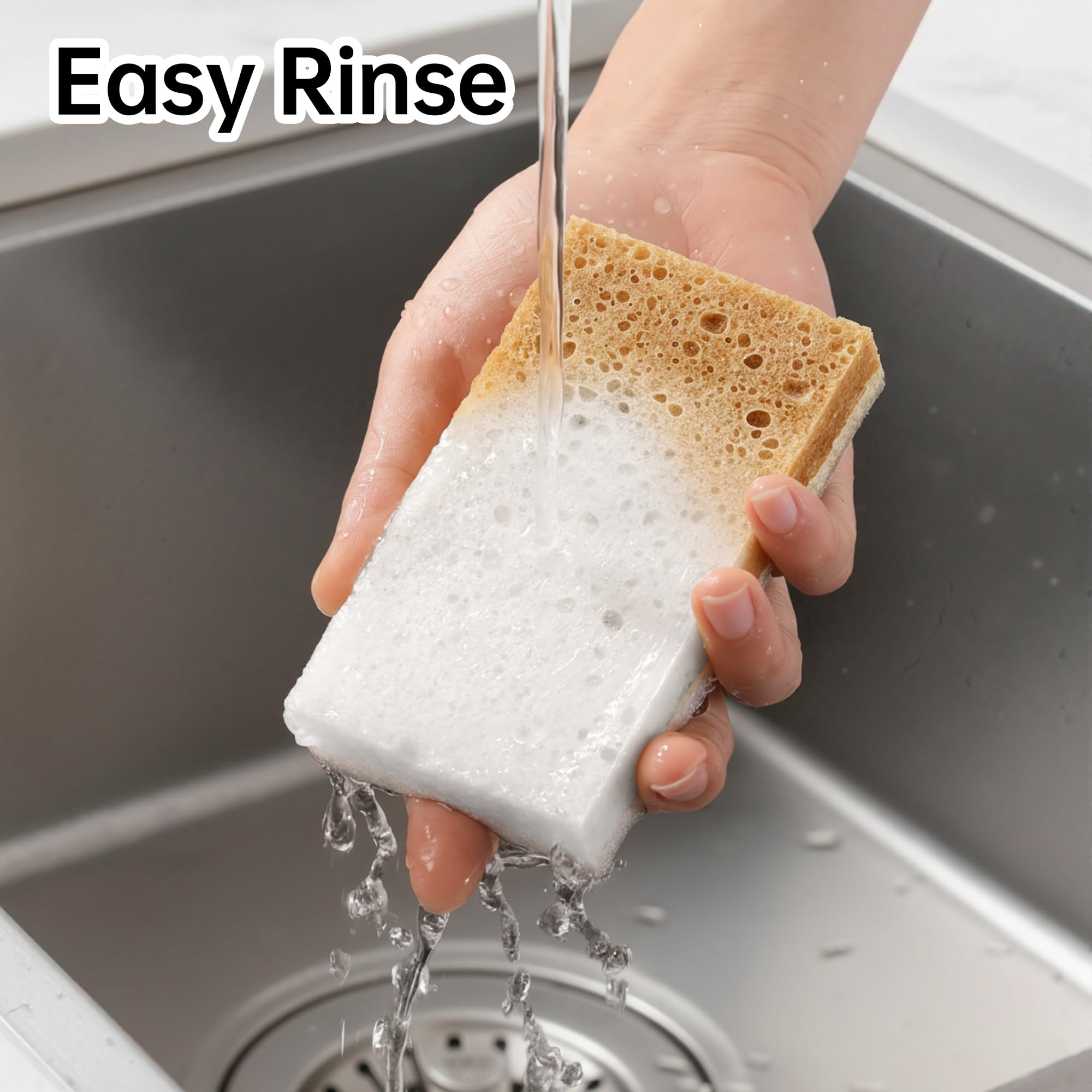 Textured Clean Sponges (36 Count)
