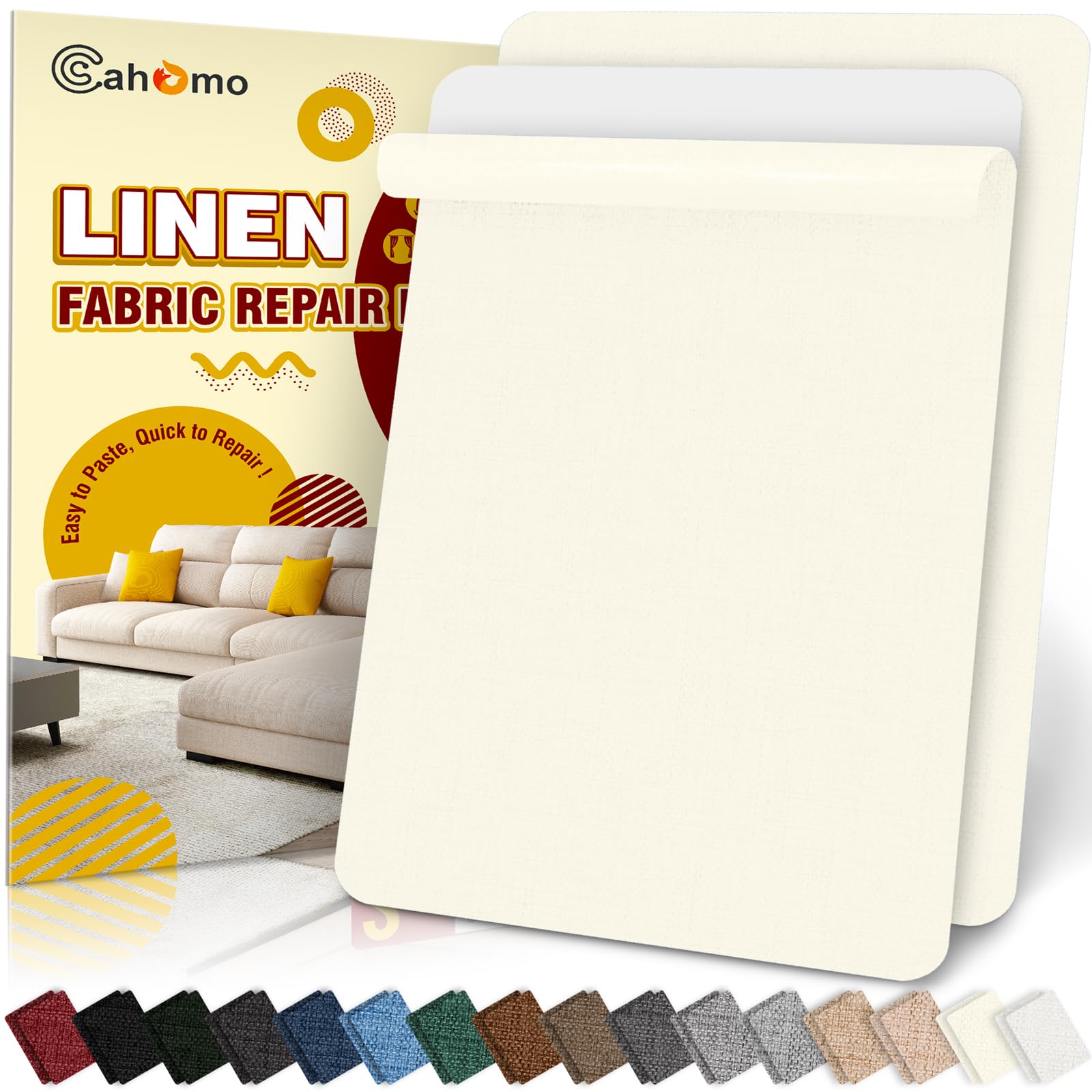 Linen Repair Tape 2Pcs 8x12 inch