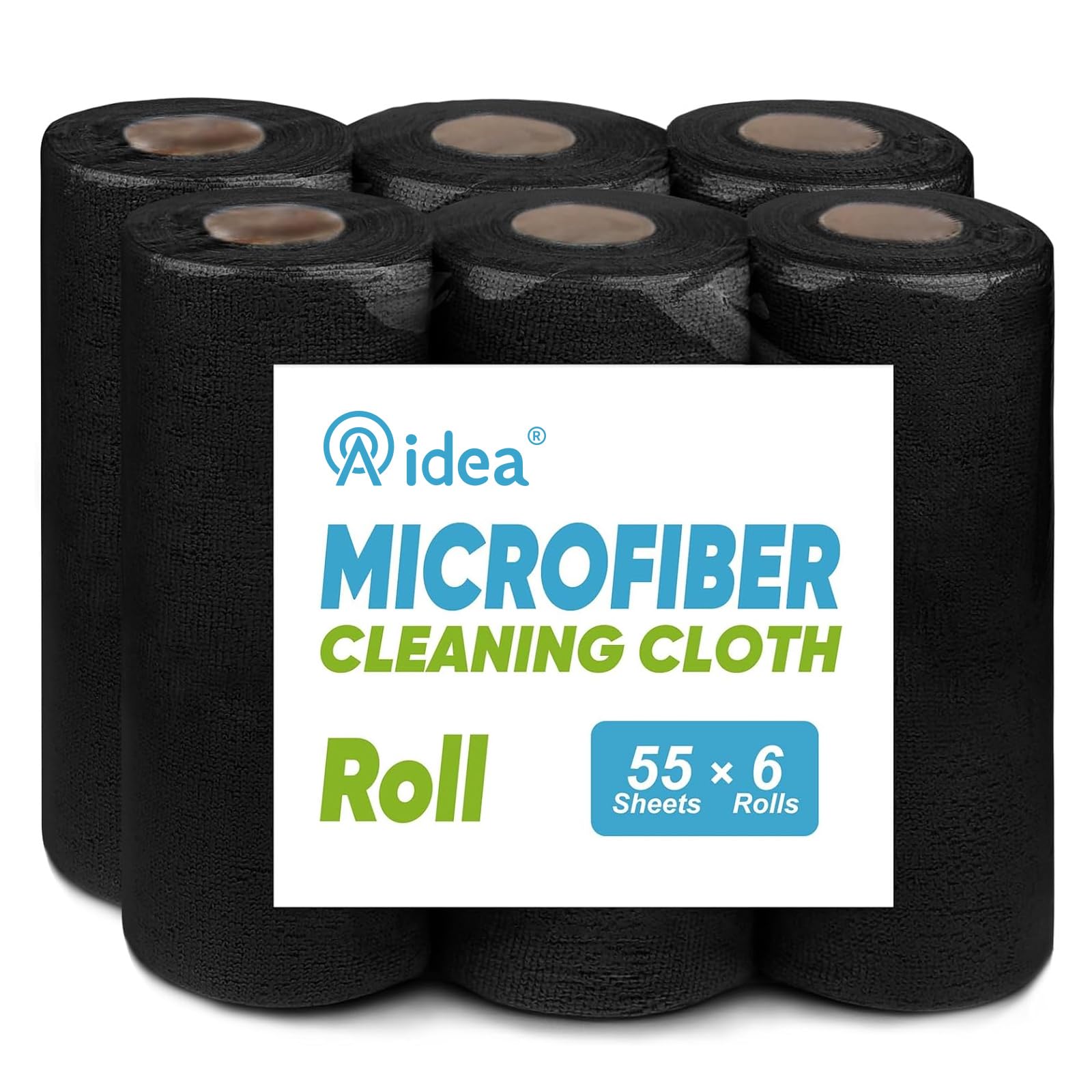 Microfiber Cleaning Cloth 330 Sheets 6 Roll (330 Count) - ModHome Supplies