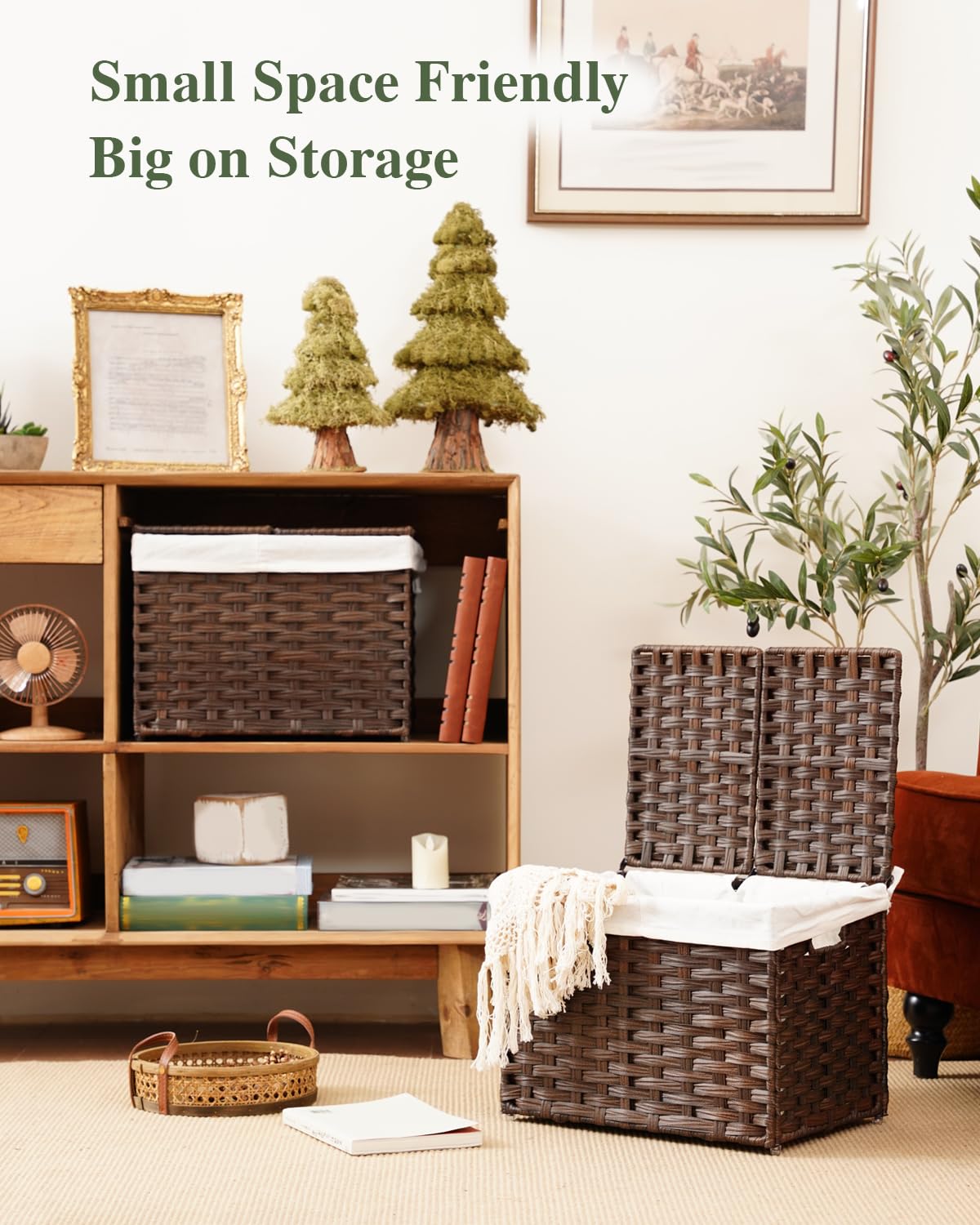 Storage Basket with Lid