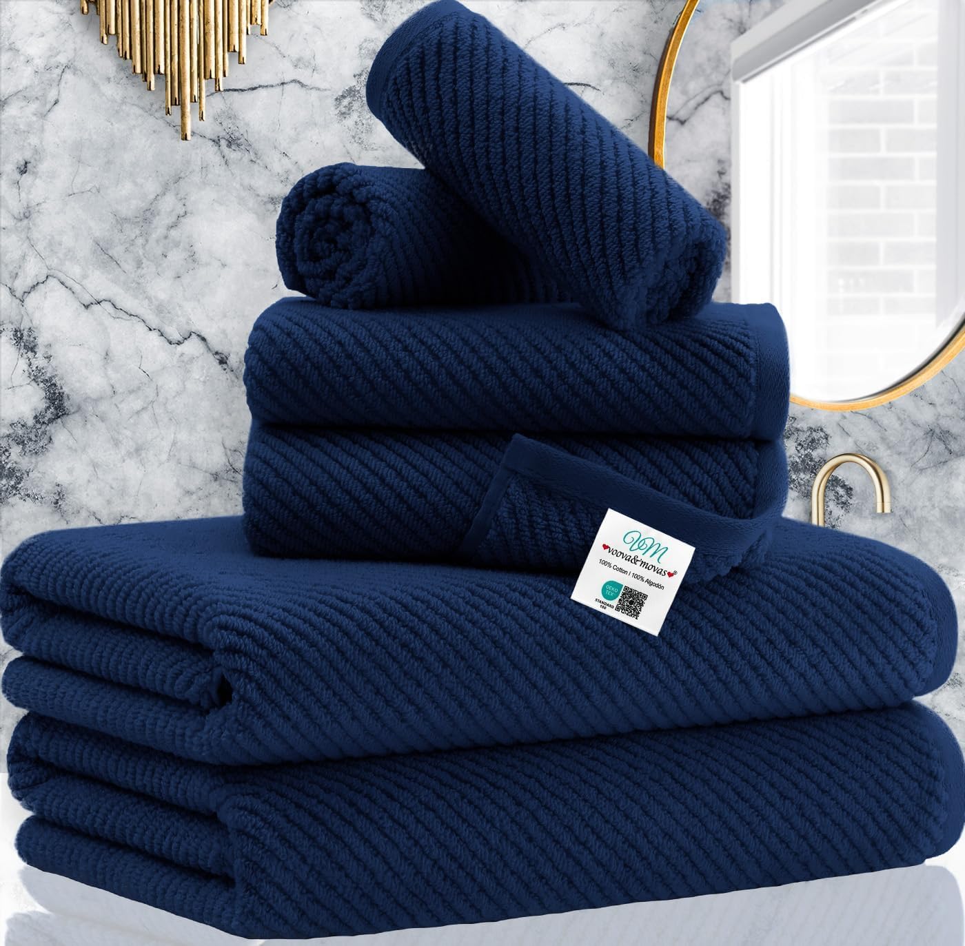 6PC Towel Set (6 Count)
