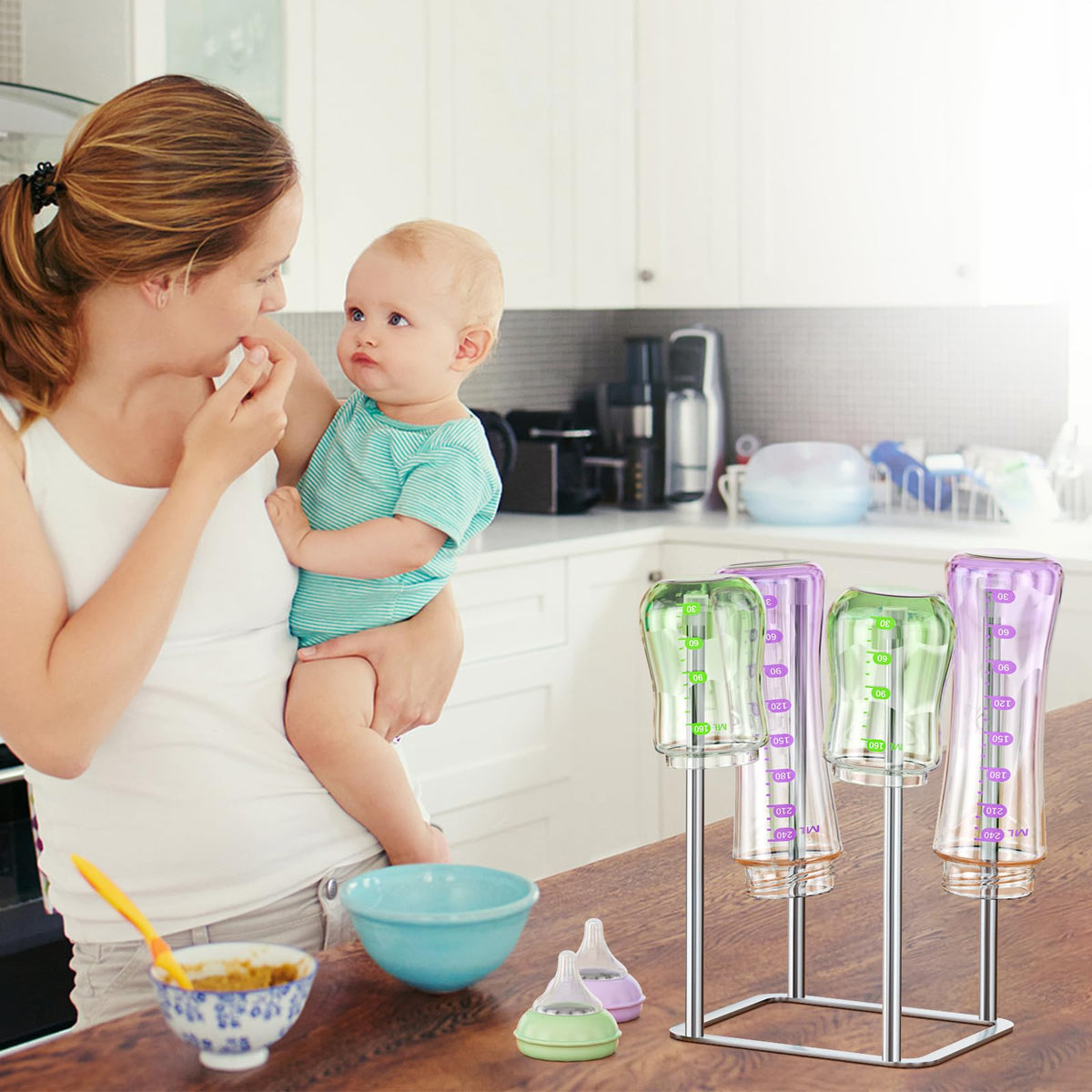 Water Bottle Drying Rack