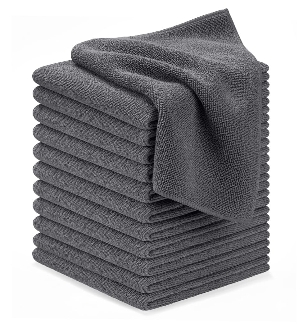 Microfiber Cleaning Cloths (12 Count)