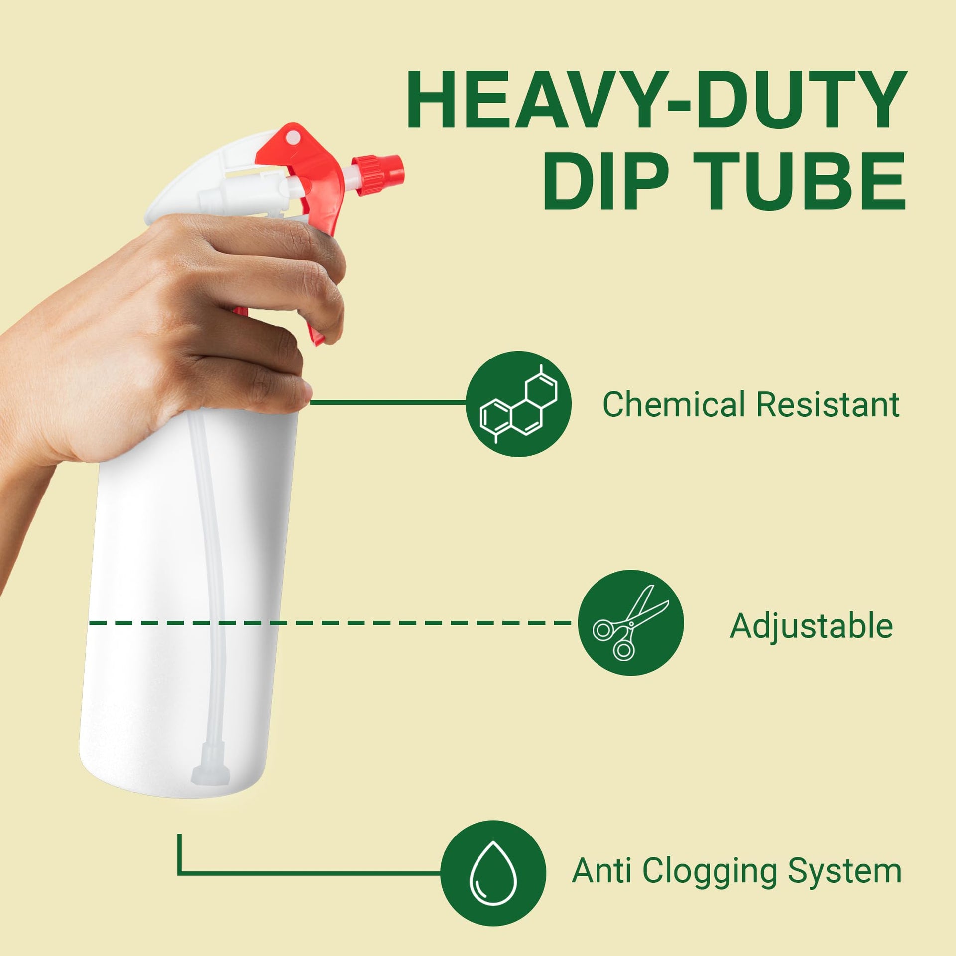 Spray Bottle Nozzle Replacement Tops
