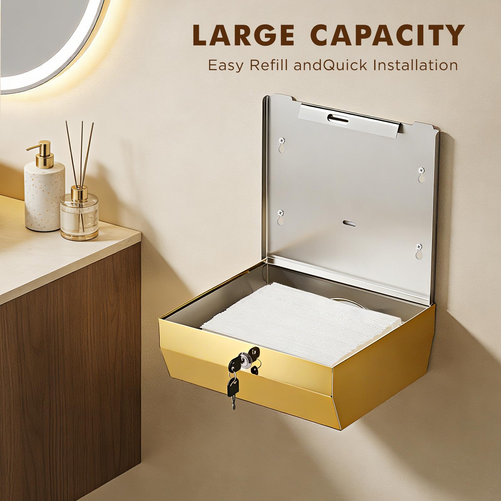 Paper Towel Dispenser Wall Mount Commercial