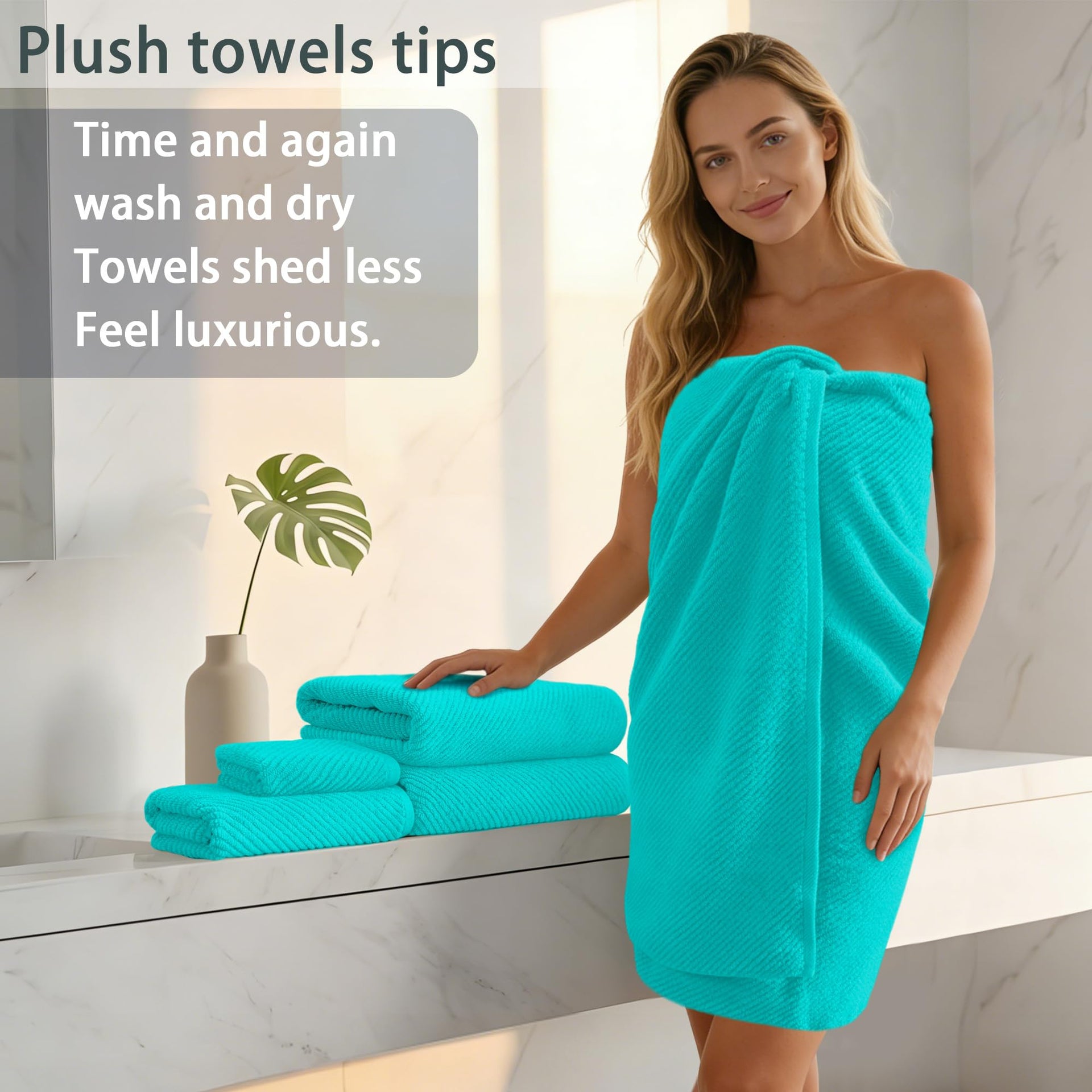 Bath Towels 4PC (4 Count)