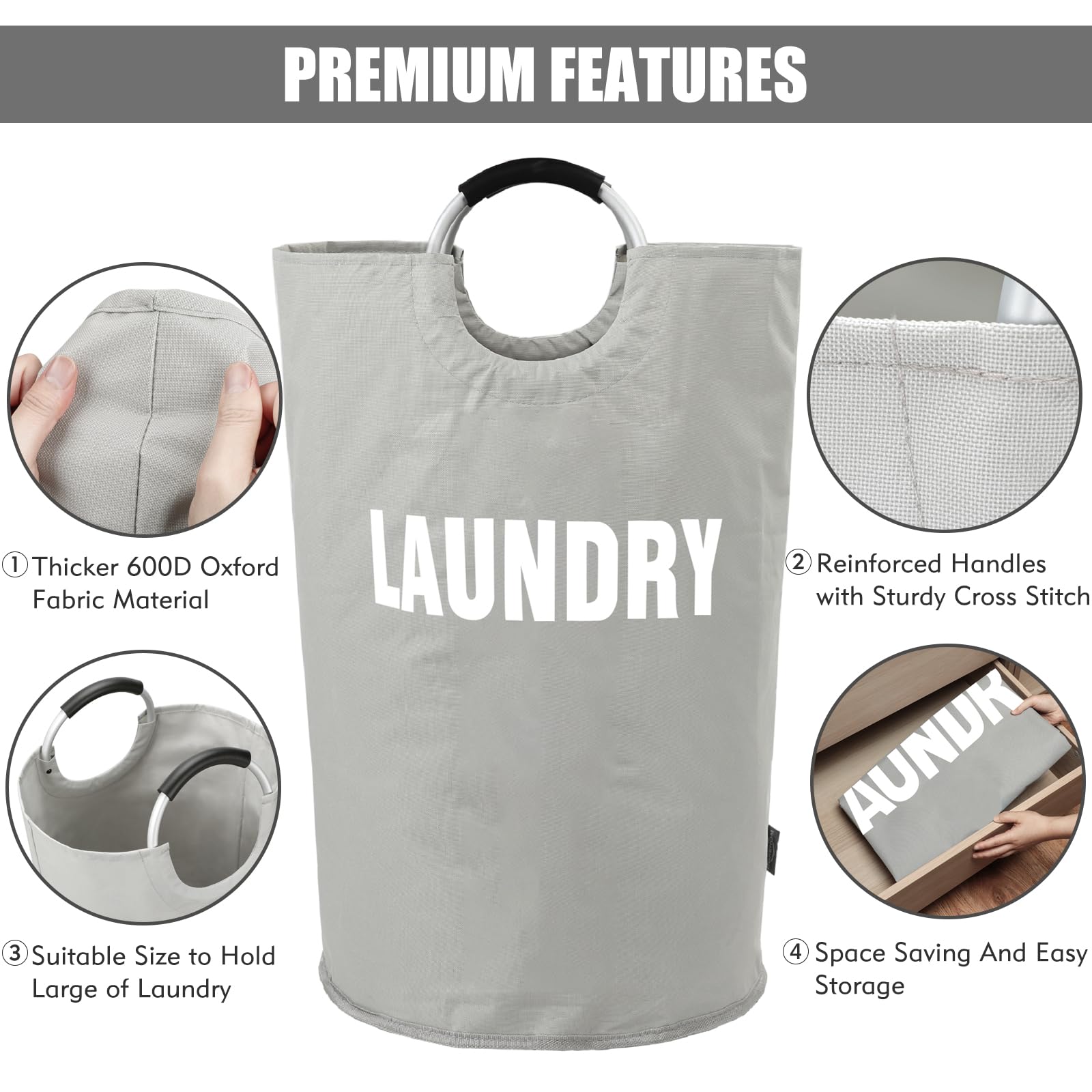 160L XX Large Laundry Basket - ModHome Supplies