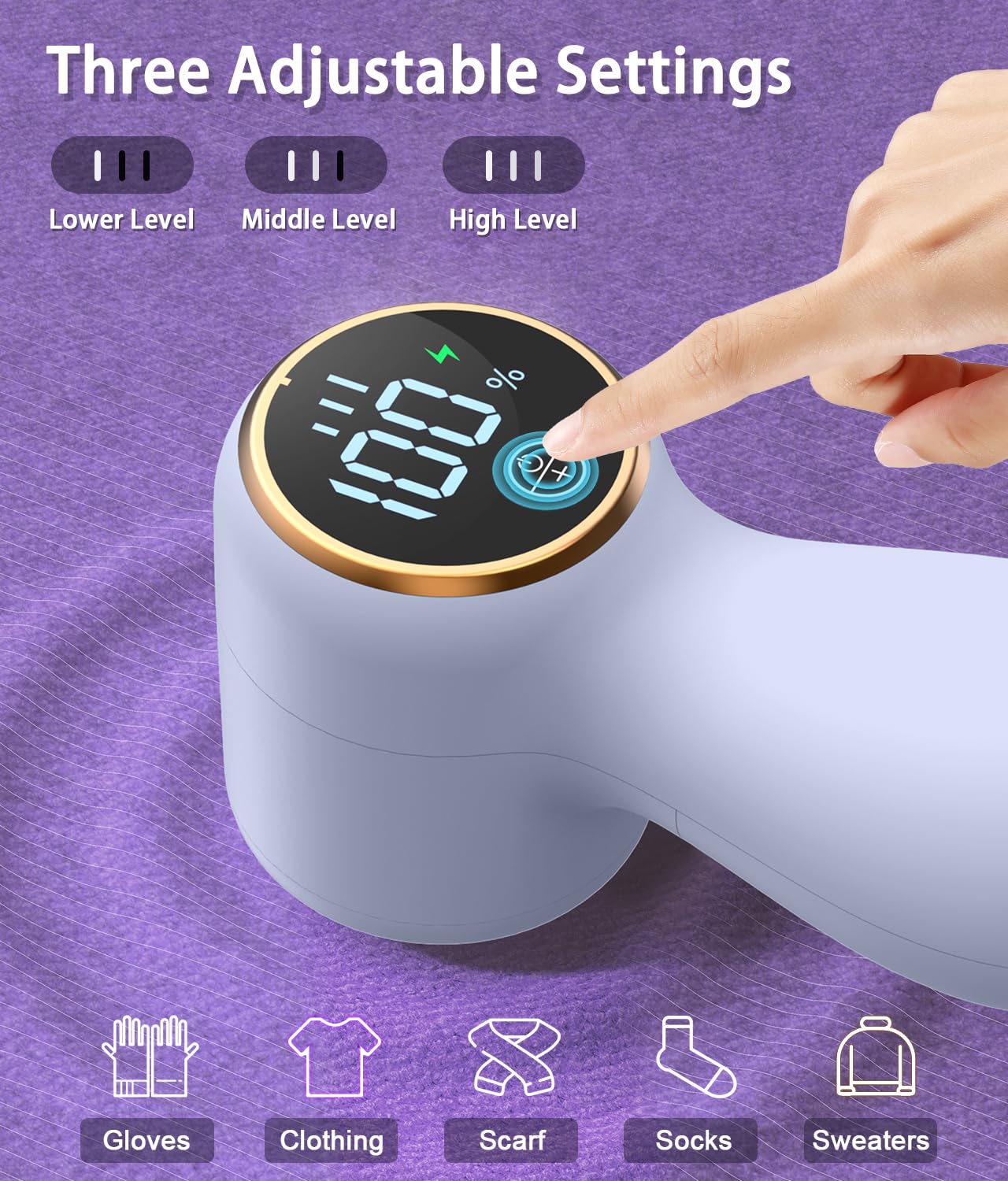 Rechargeable Fabric Shaver