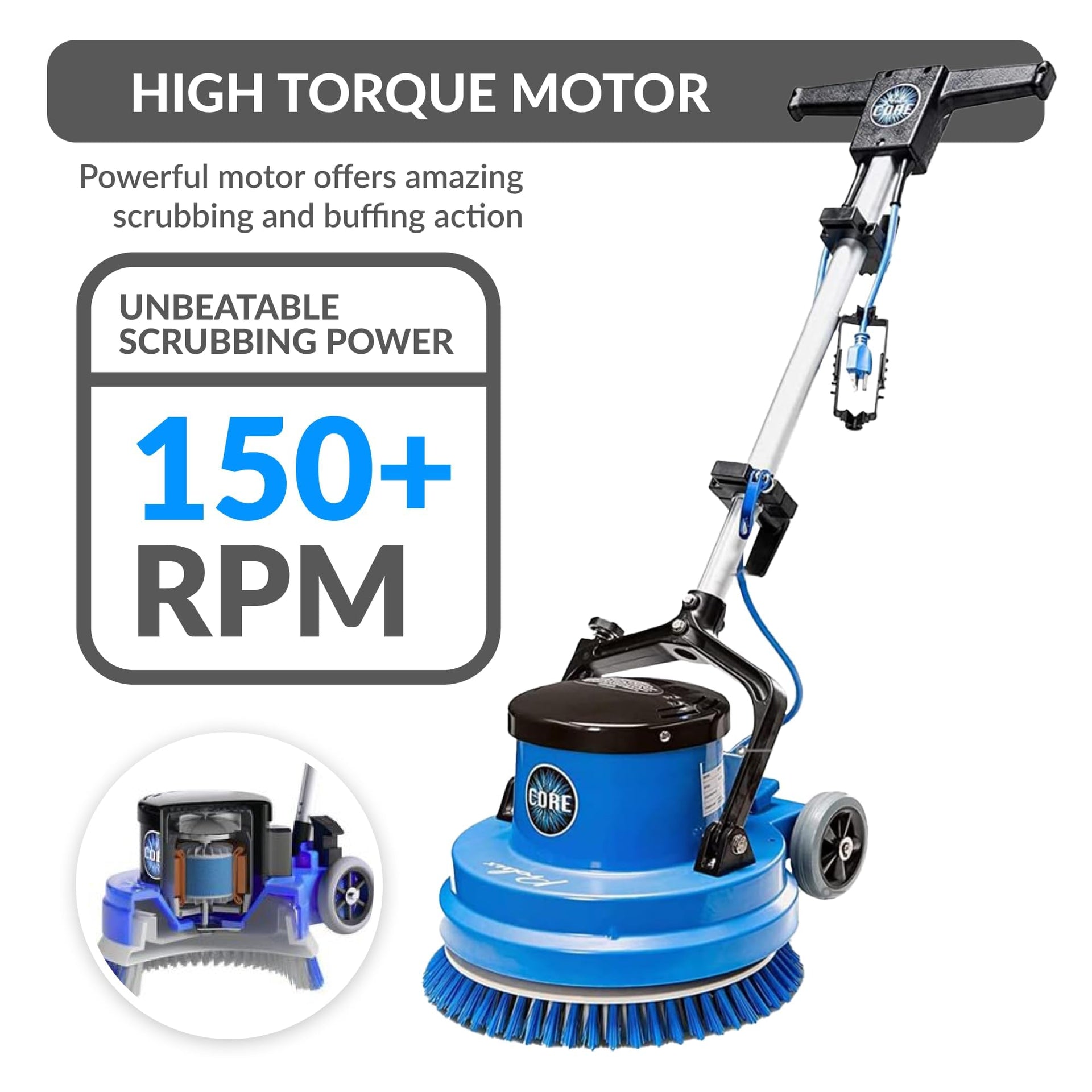 Core Heavy Duty Single Pad Commercial Polisher