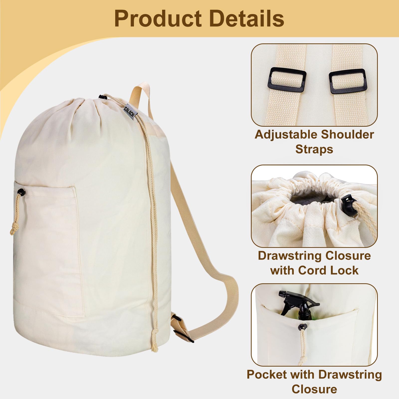 Laundry Bag Backpack