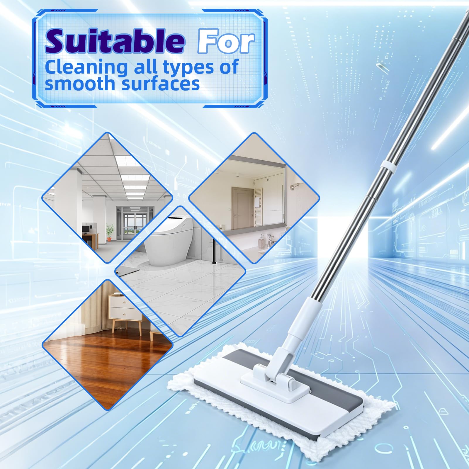 Snap Grip Mop