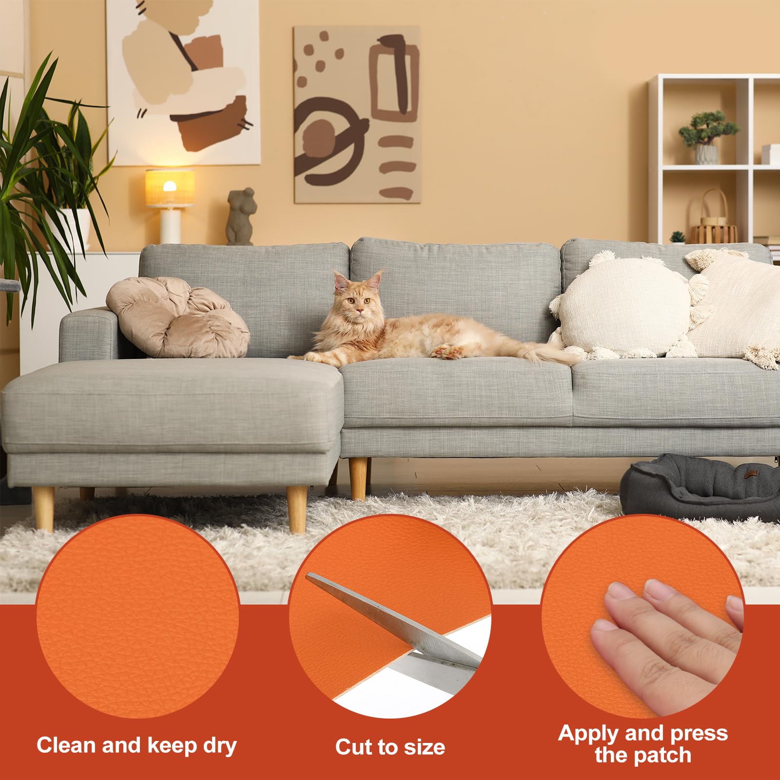 Leather Patches Tape for Furniture