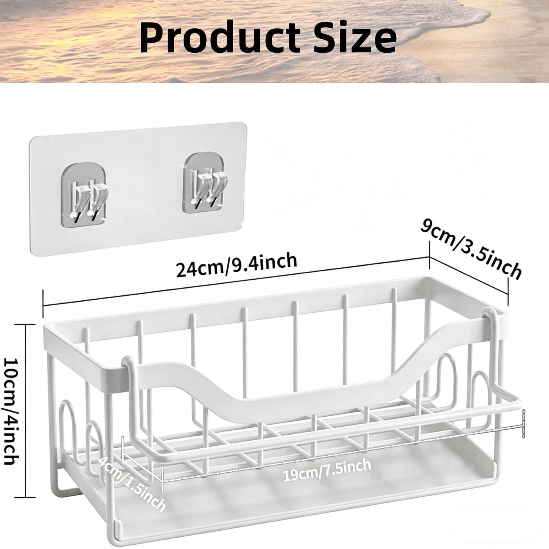 Sponge Holder for Kitchen Sink