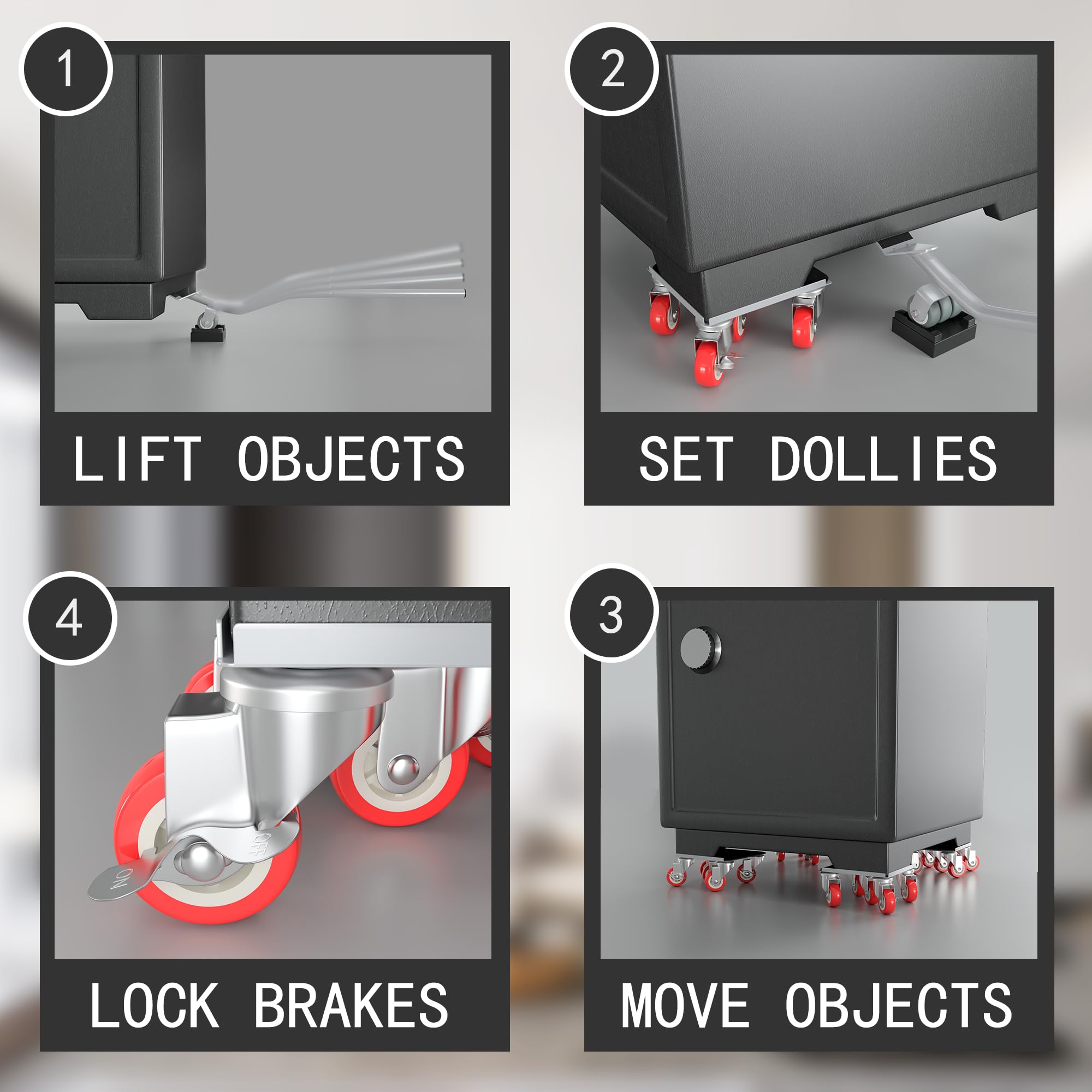 Furniture Dolly (4 Count)