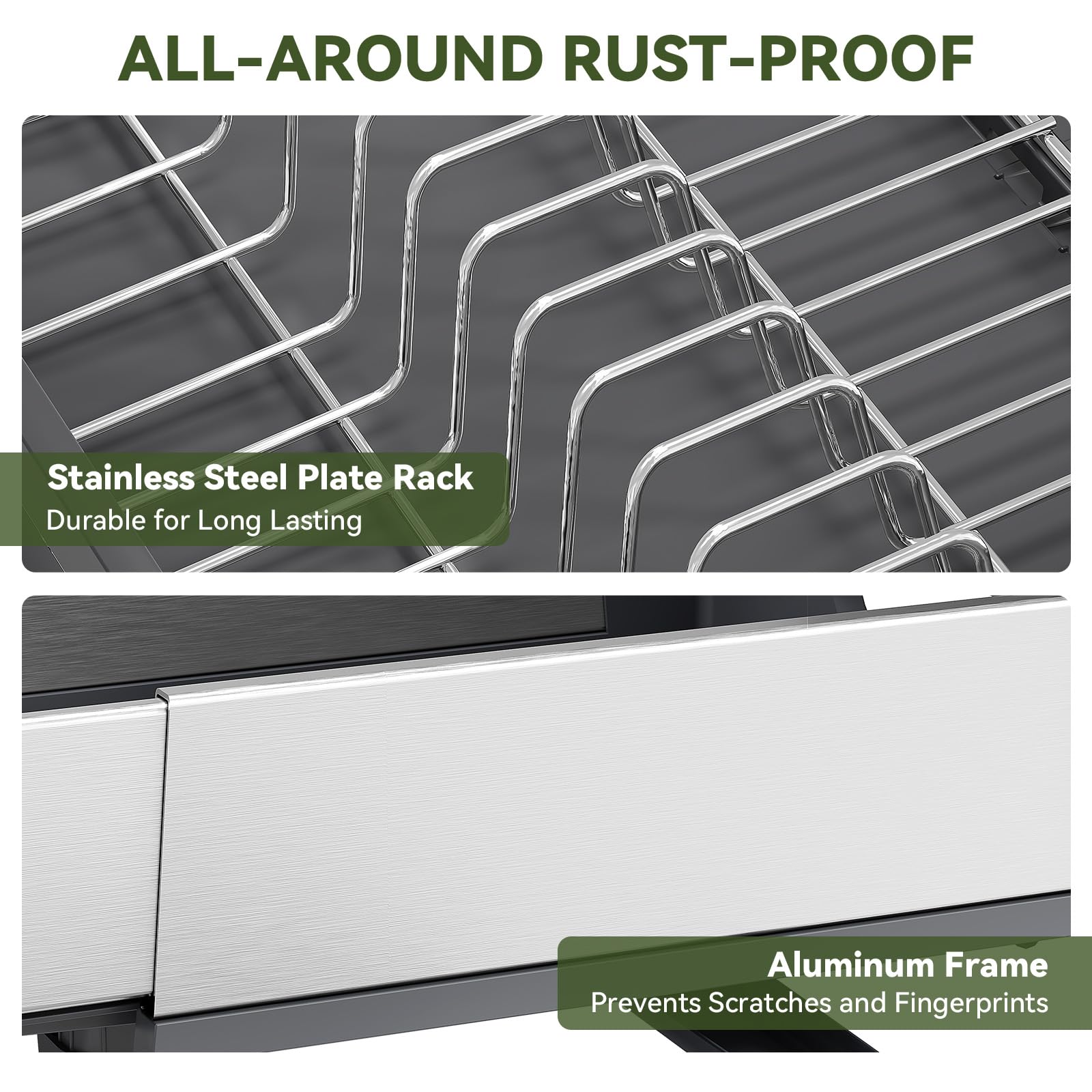 Expandable Dish Drying Rack