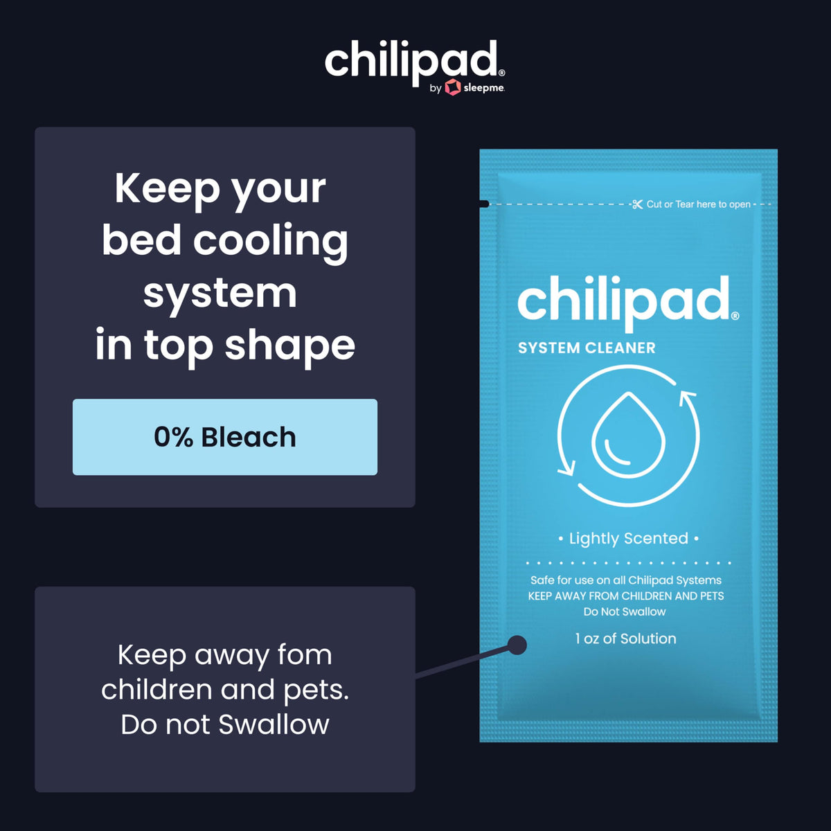 Chilipad Sleep System Cleaner (12 Ounce)