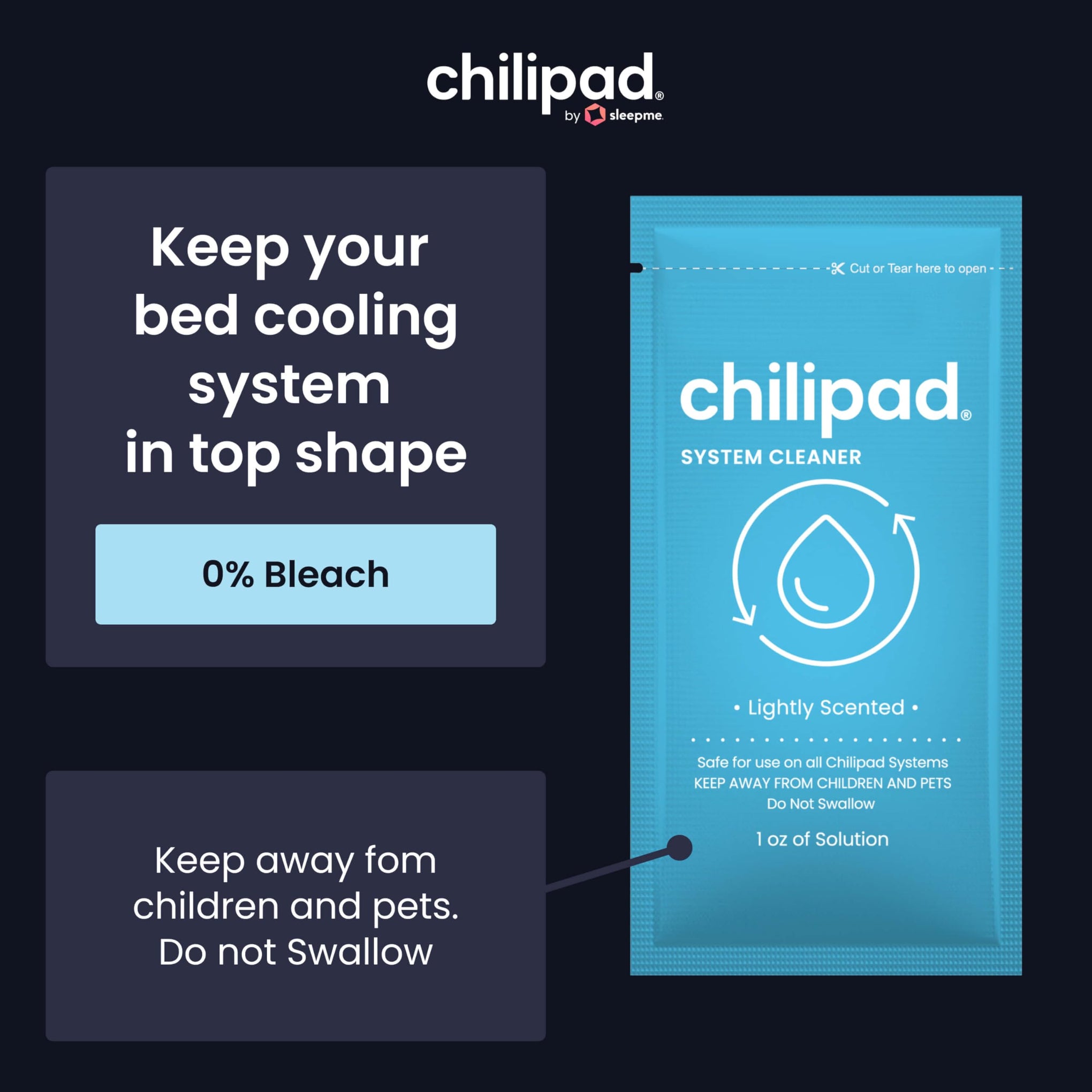 Chilipad Sleep System Cleaner (12 Ounce)