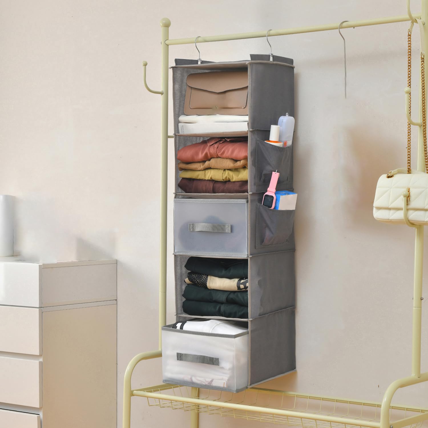 5 Tier Hanging Organizer for Closet