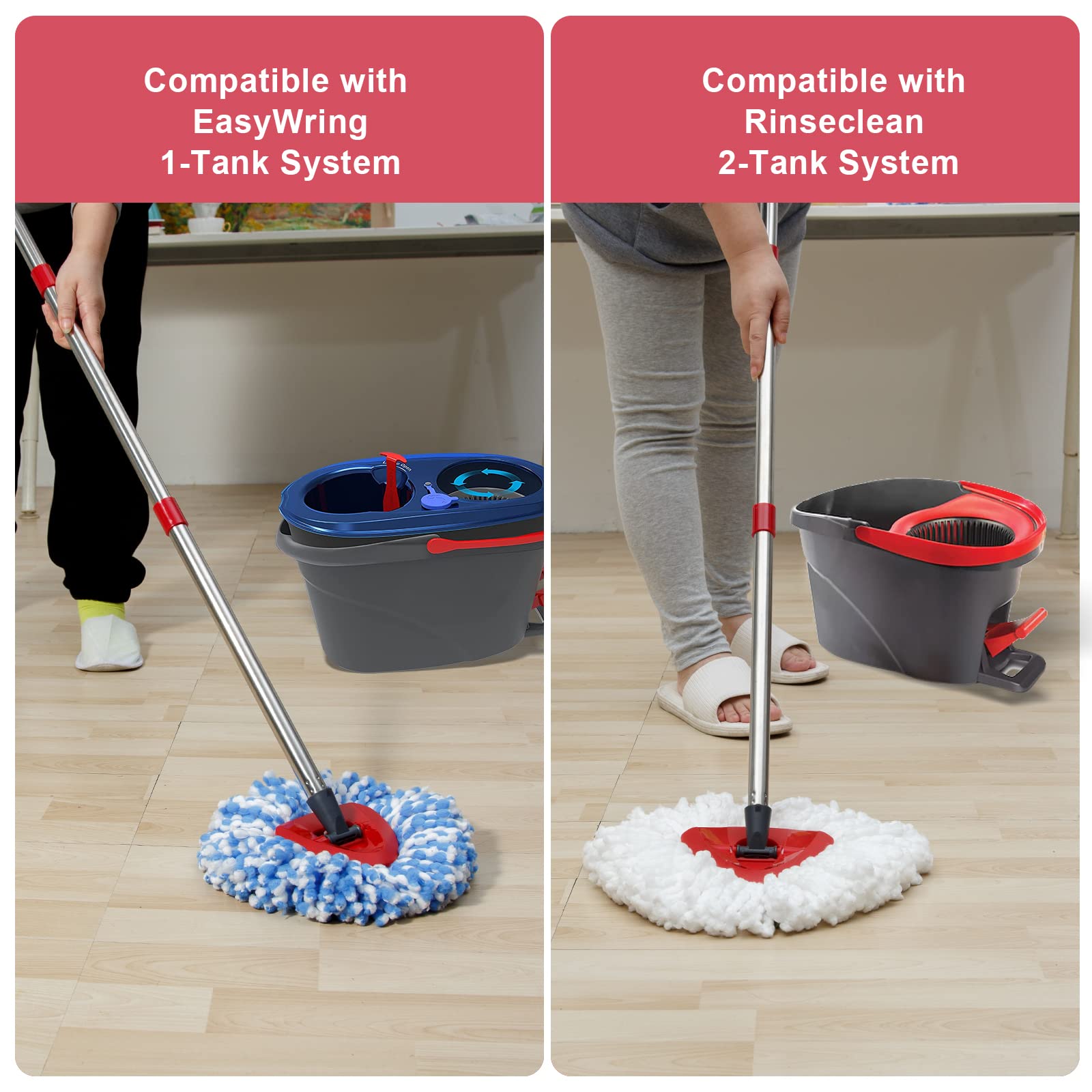 Spin Mop Replacement Handle