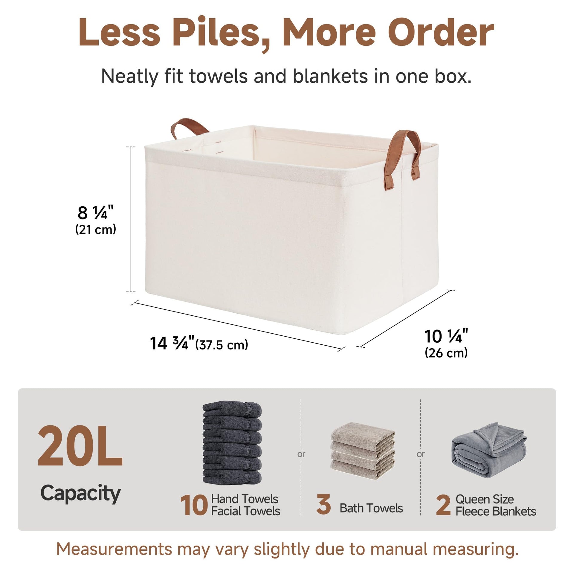 Fabric Storage Bins (2 Count)