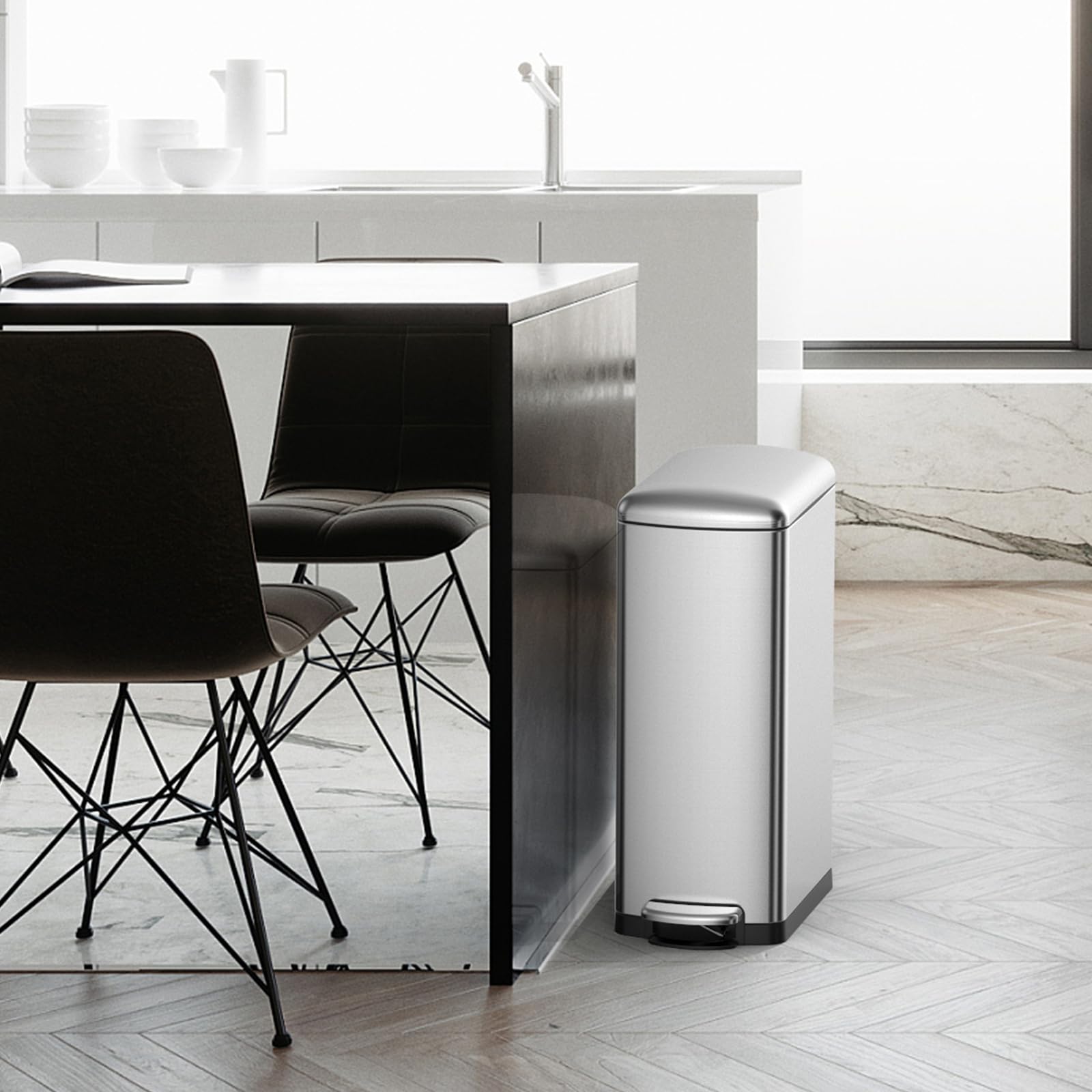 30 L Kitchen Step Trash Can